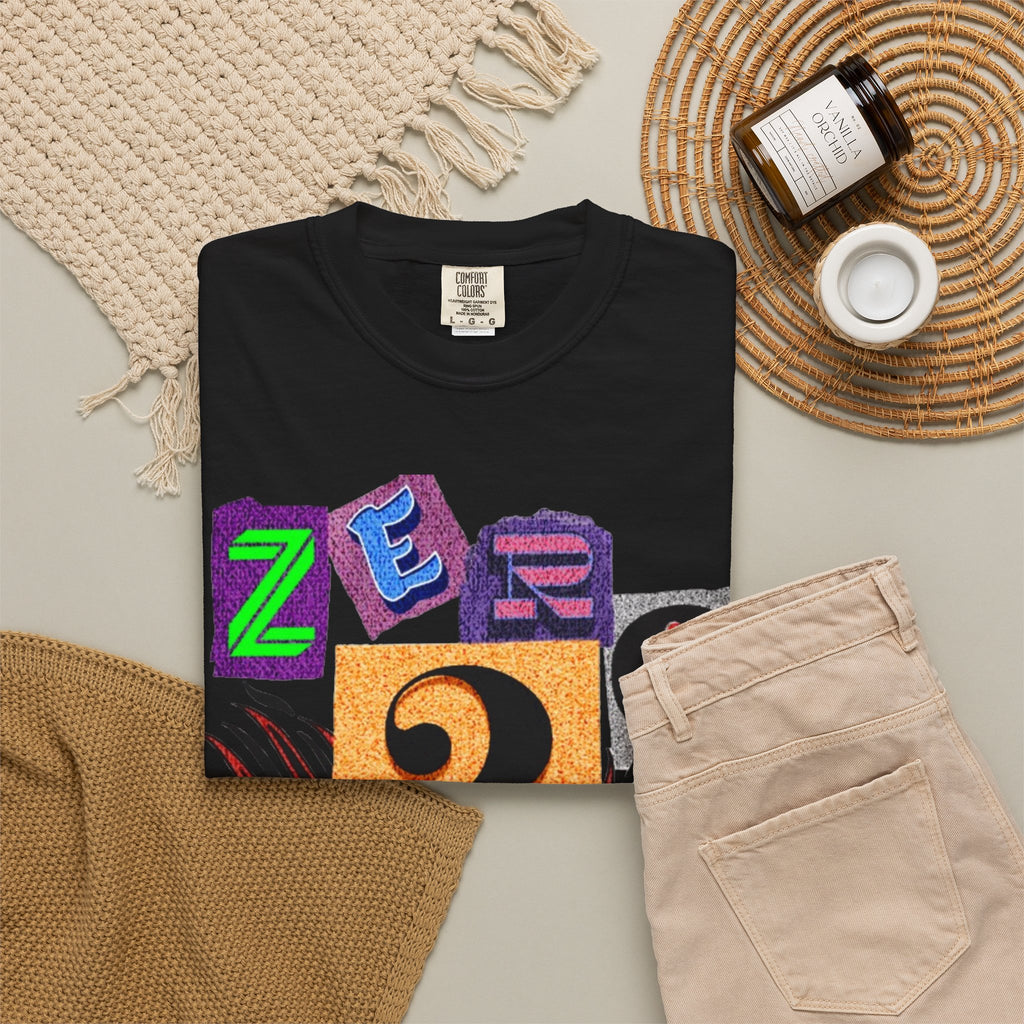 Zero To Hero Unisex Garment-Dyed T-shirt