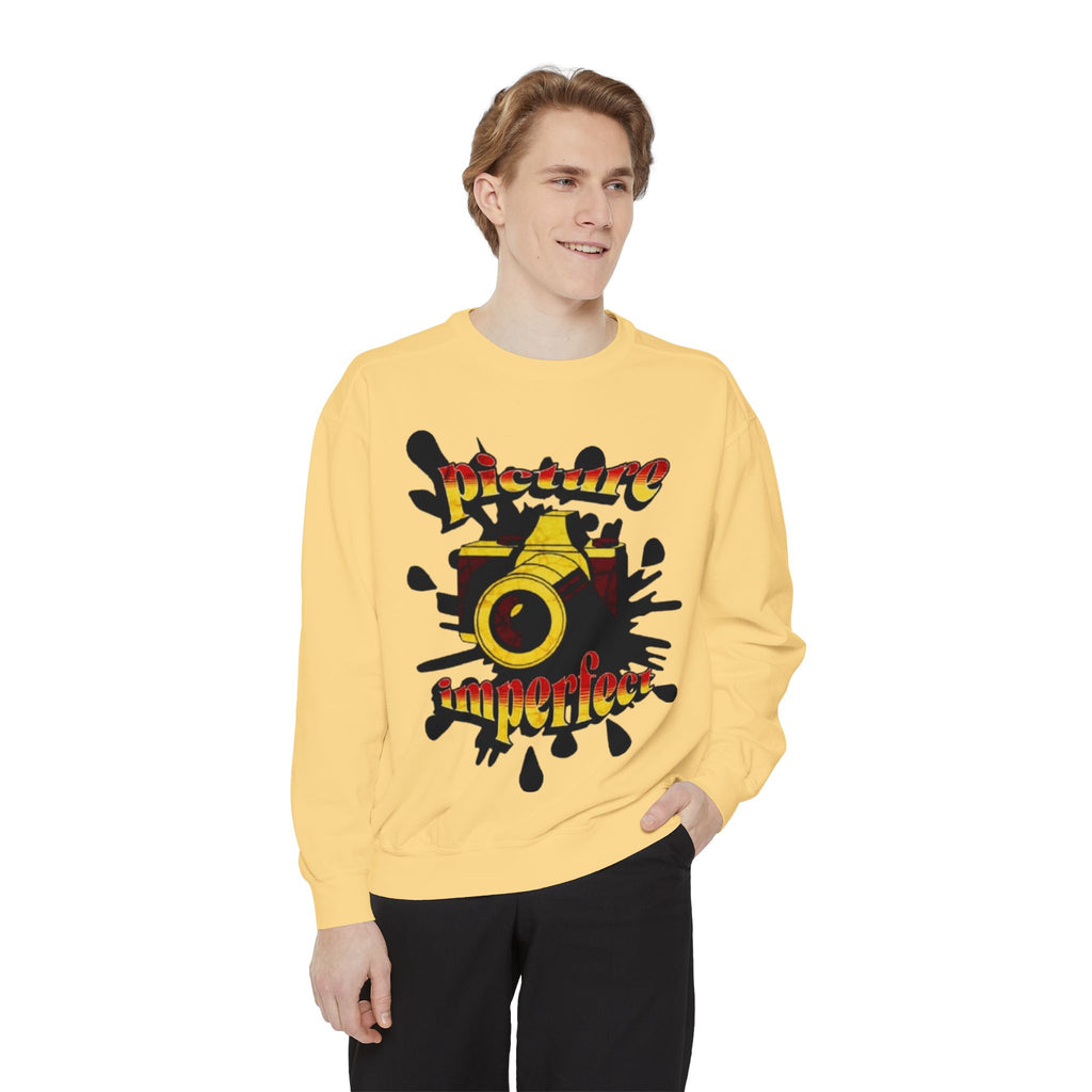 سويت شيرت Picture Imperfect Unisex مصبوغ بصبغة طبيعية