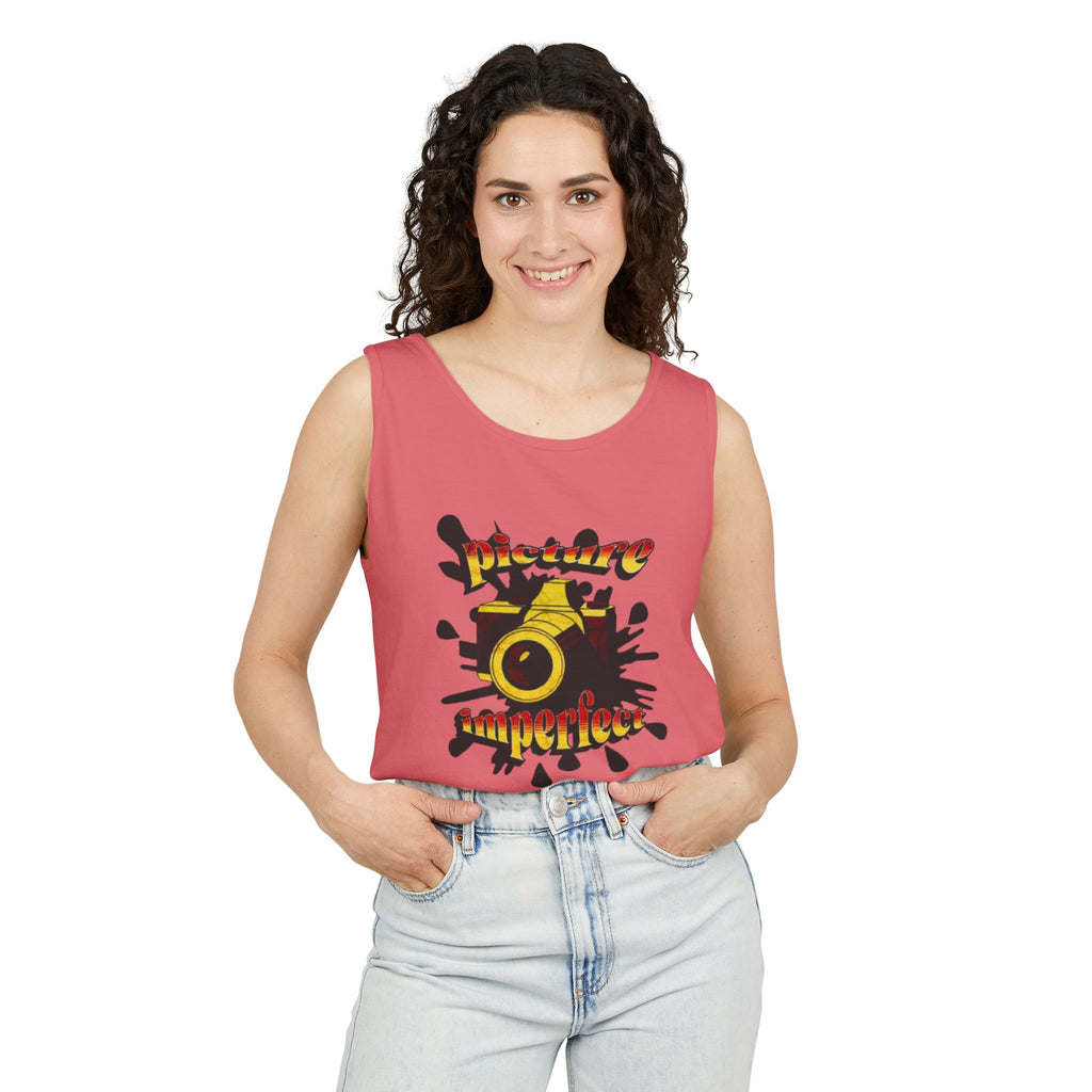 Picture Imperfect Unisex Garment-Dyed Tank Top