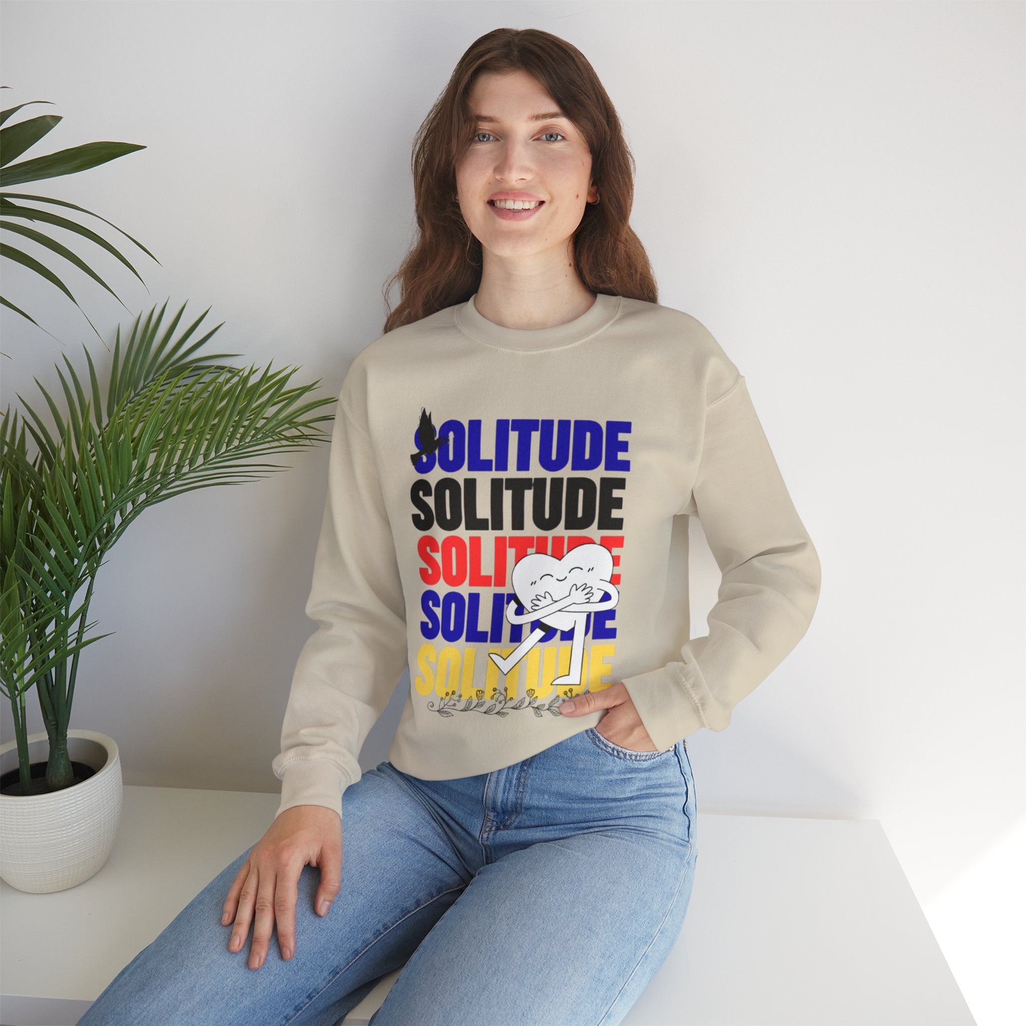 Solitude Unisex Heavy Blend™ Crewneck Sweatshirt