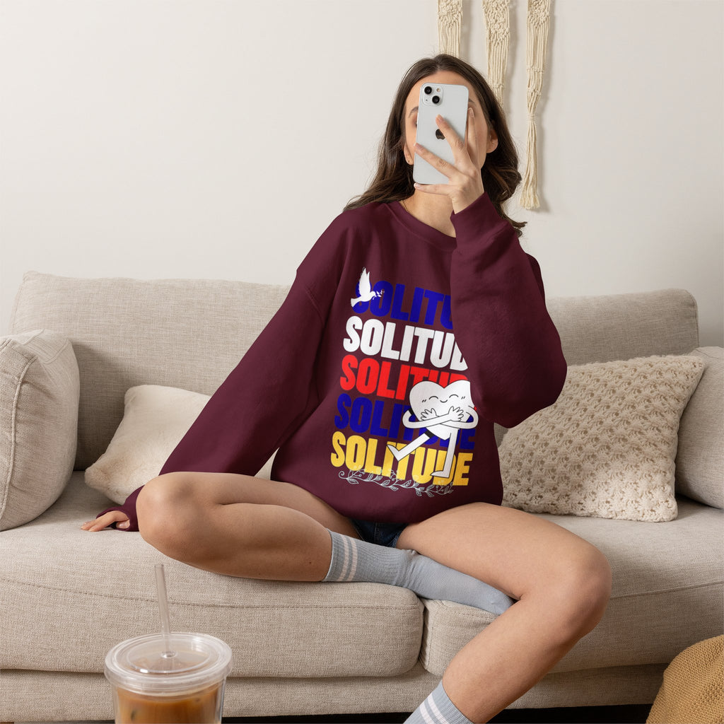 Solitude Unisex Heavy Blend™ Crewneck Sweatshirt