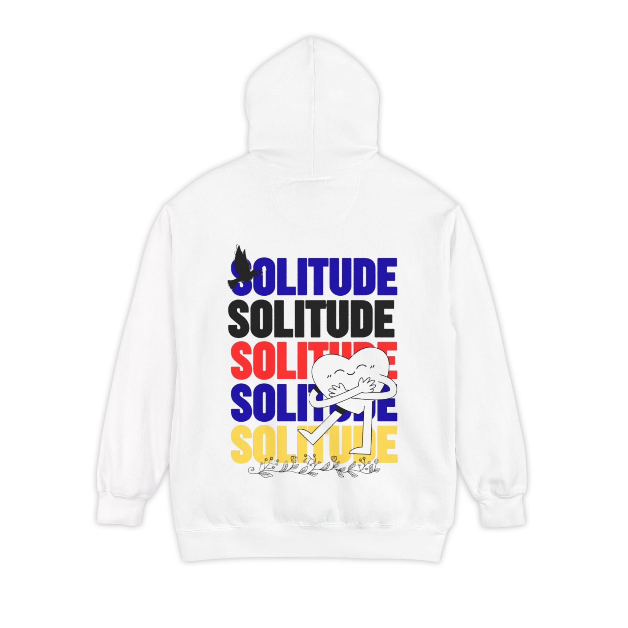 Solitude 유니섹스 가먼트다잉 후디