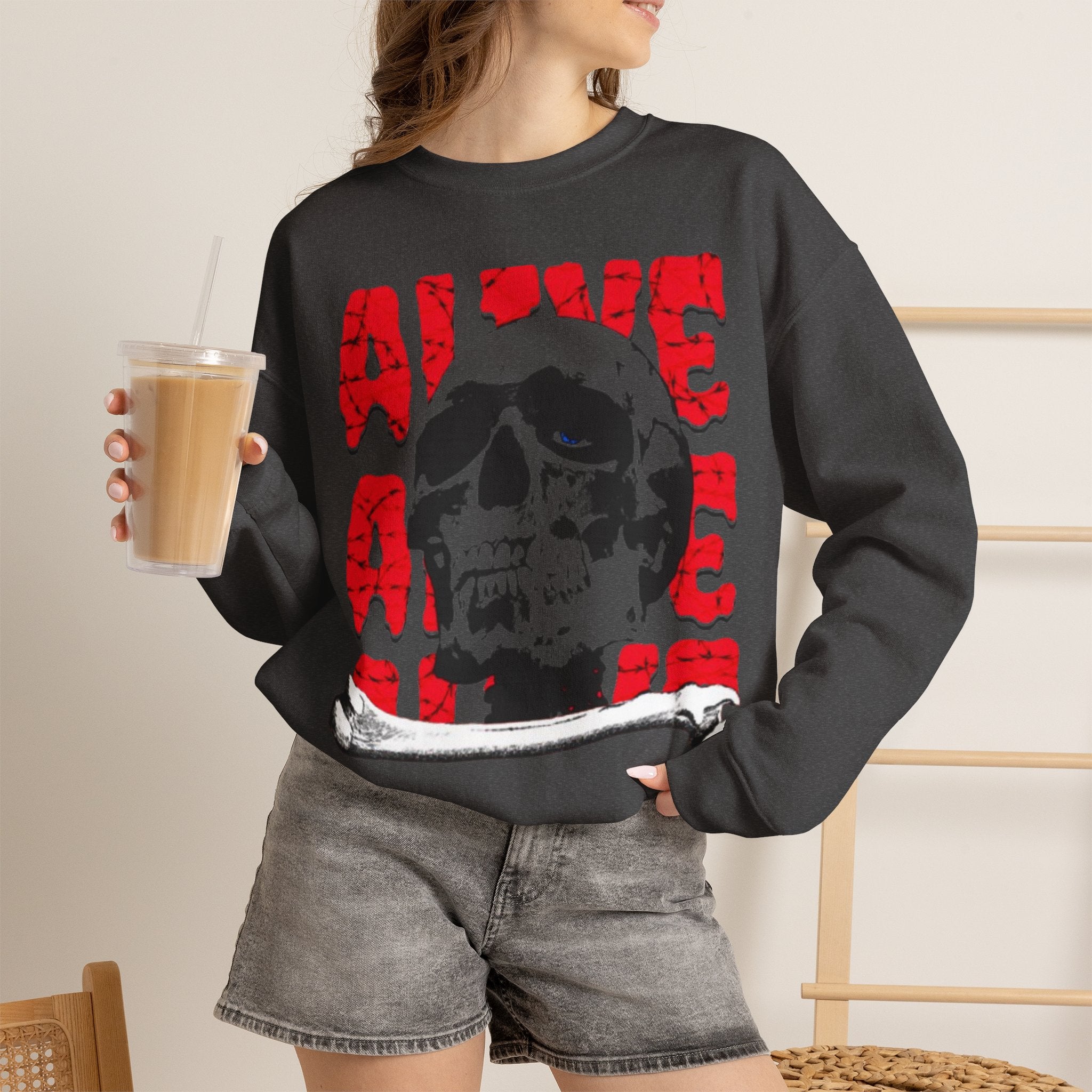 Feel Alive Unisex Heavy Blend™ Crewneck Sweatshirt