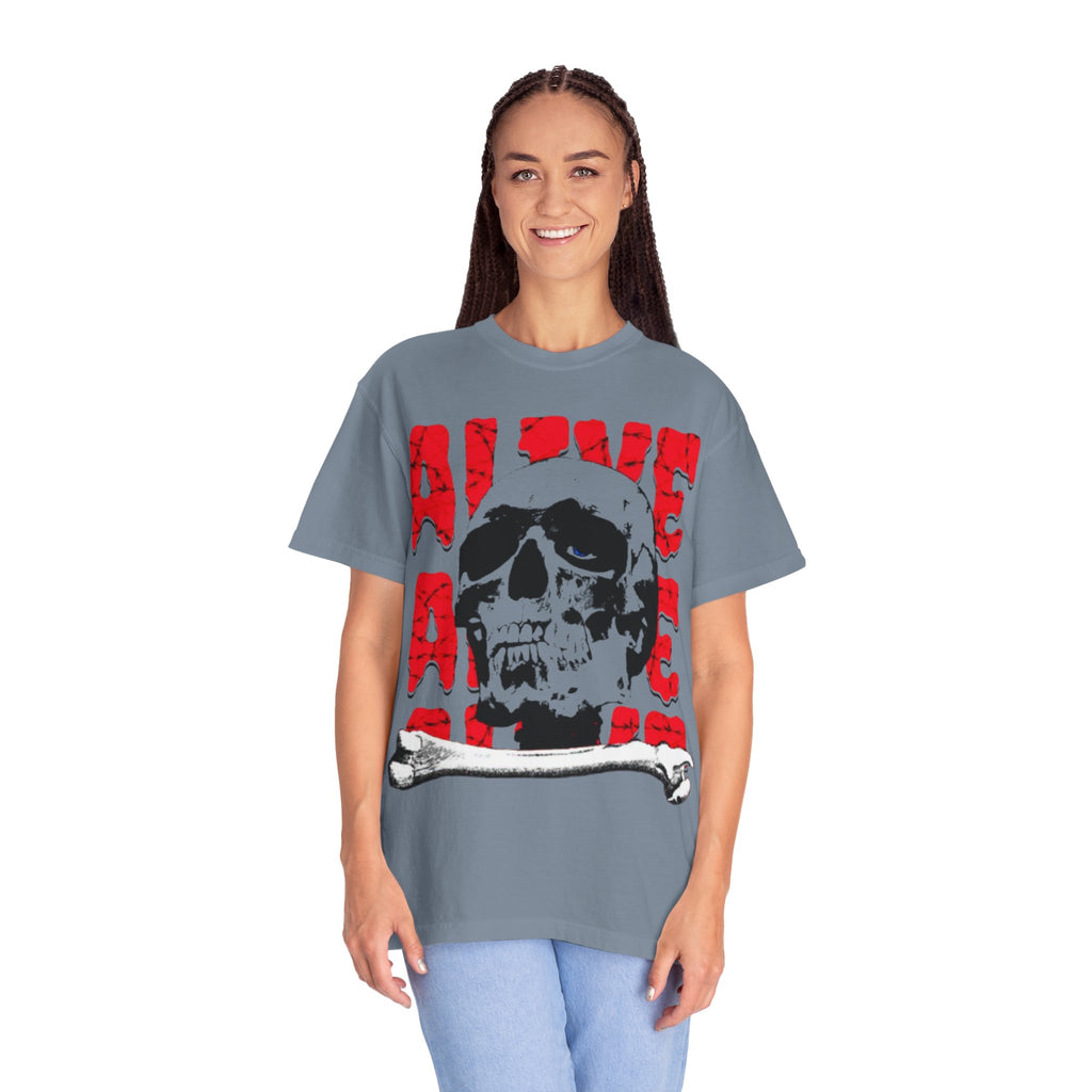Feel Alive Unisex Garment-Dyed T-shirt