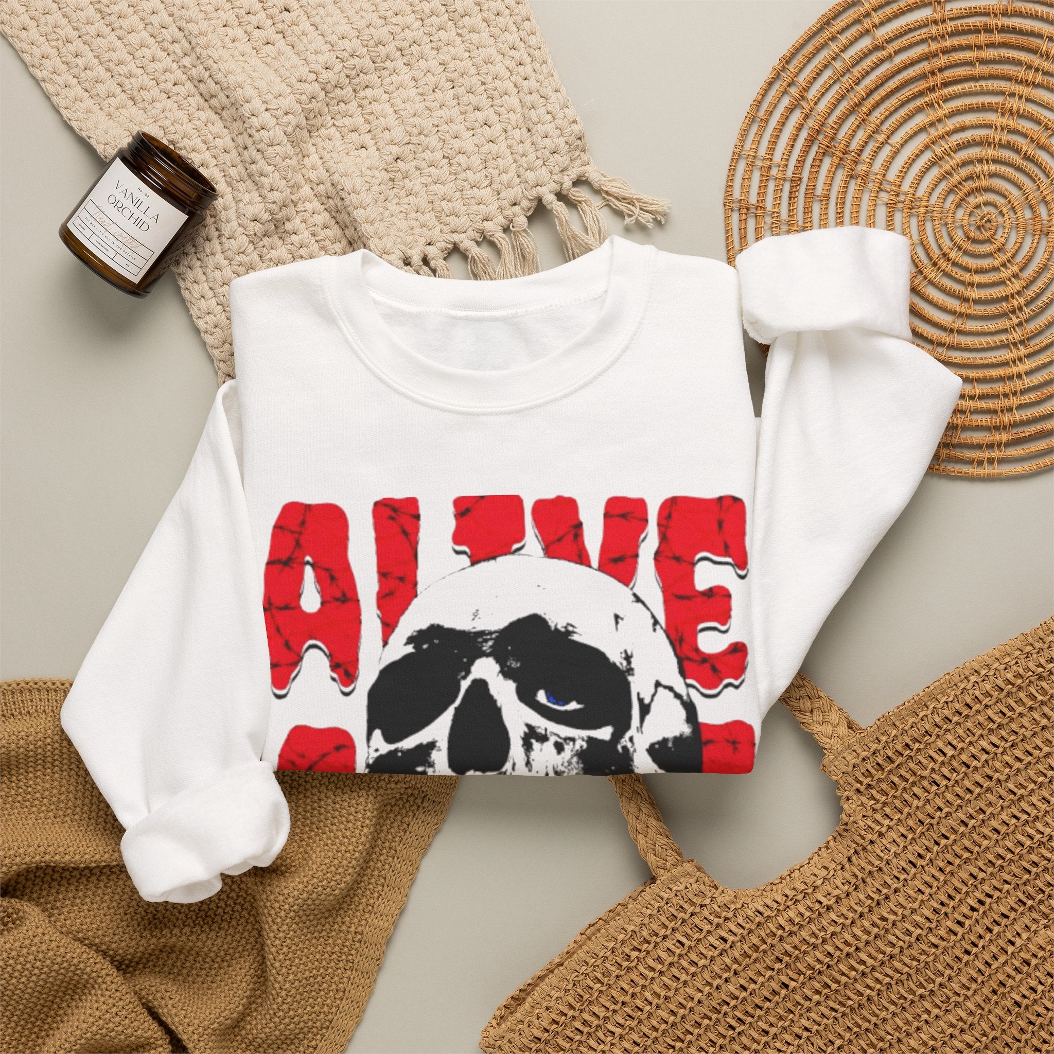 Feel Alive Unisex Heavy Blend™ Crewneck Sweatshirt