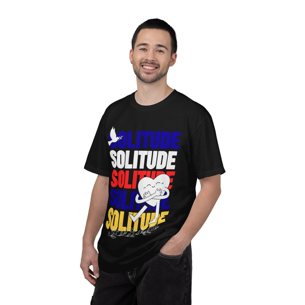 تي شيرت Solitude للجنسين مصبوغ بالكامل