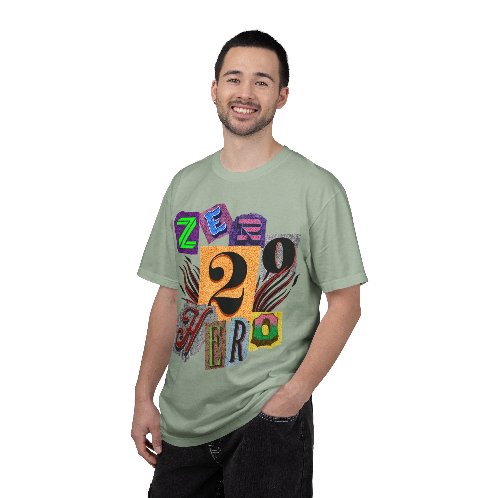 Zero To Hero Unisex Garment-Dyed T-shirt