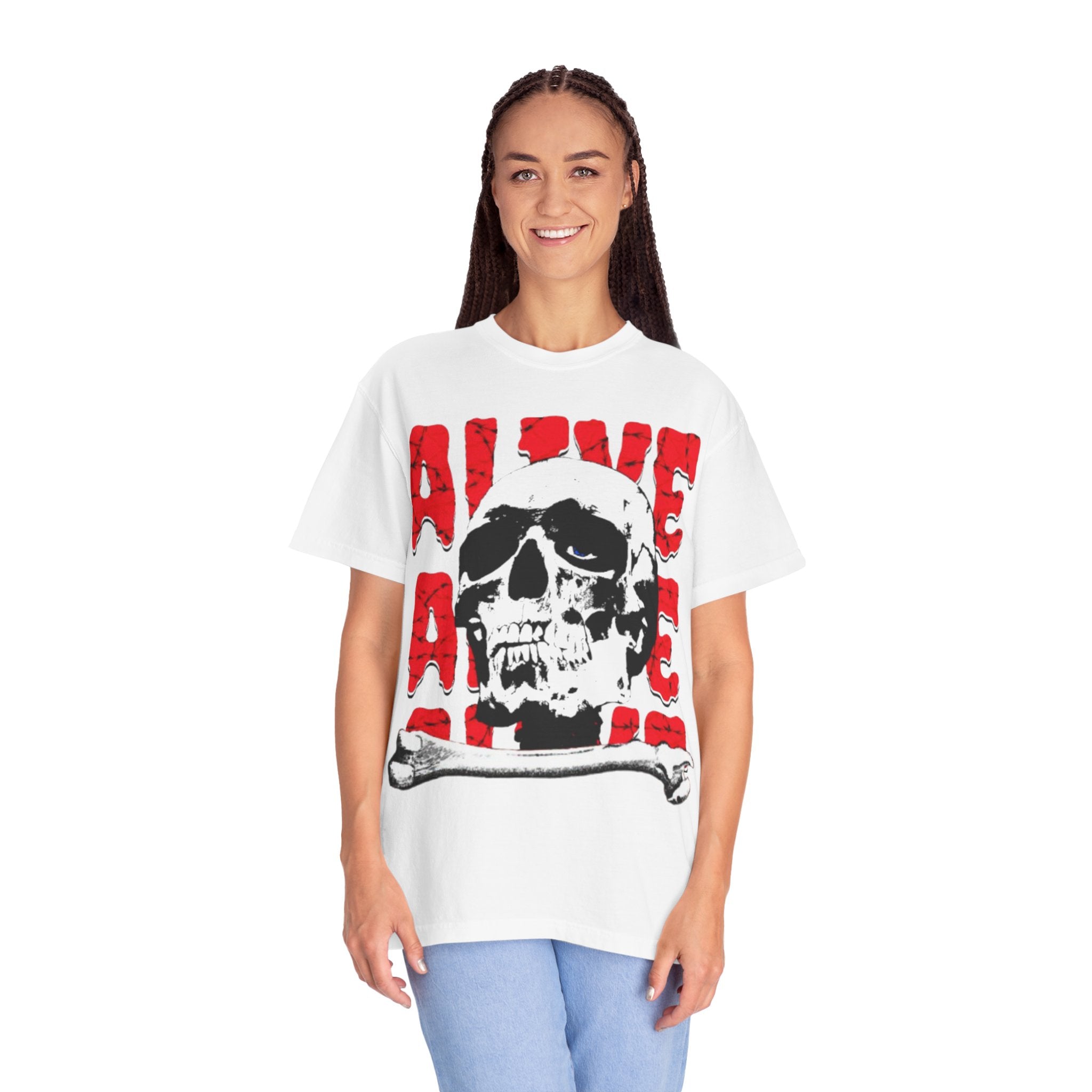 Feel Alive Unisex Garment-Dyed T-shirt