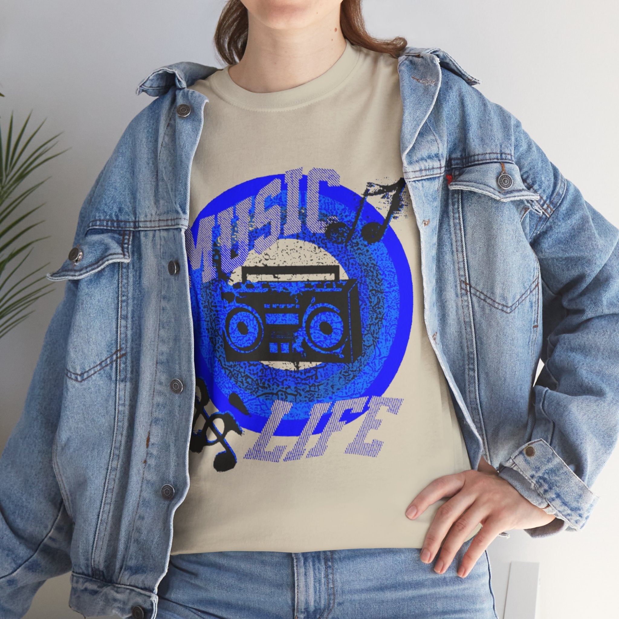 Music Life Unisex Heavy Cotton Tee