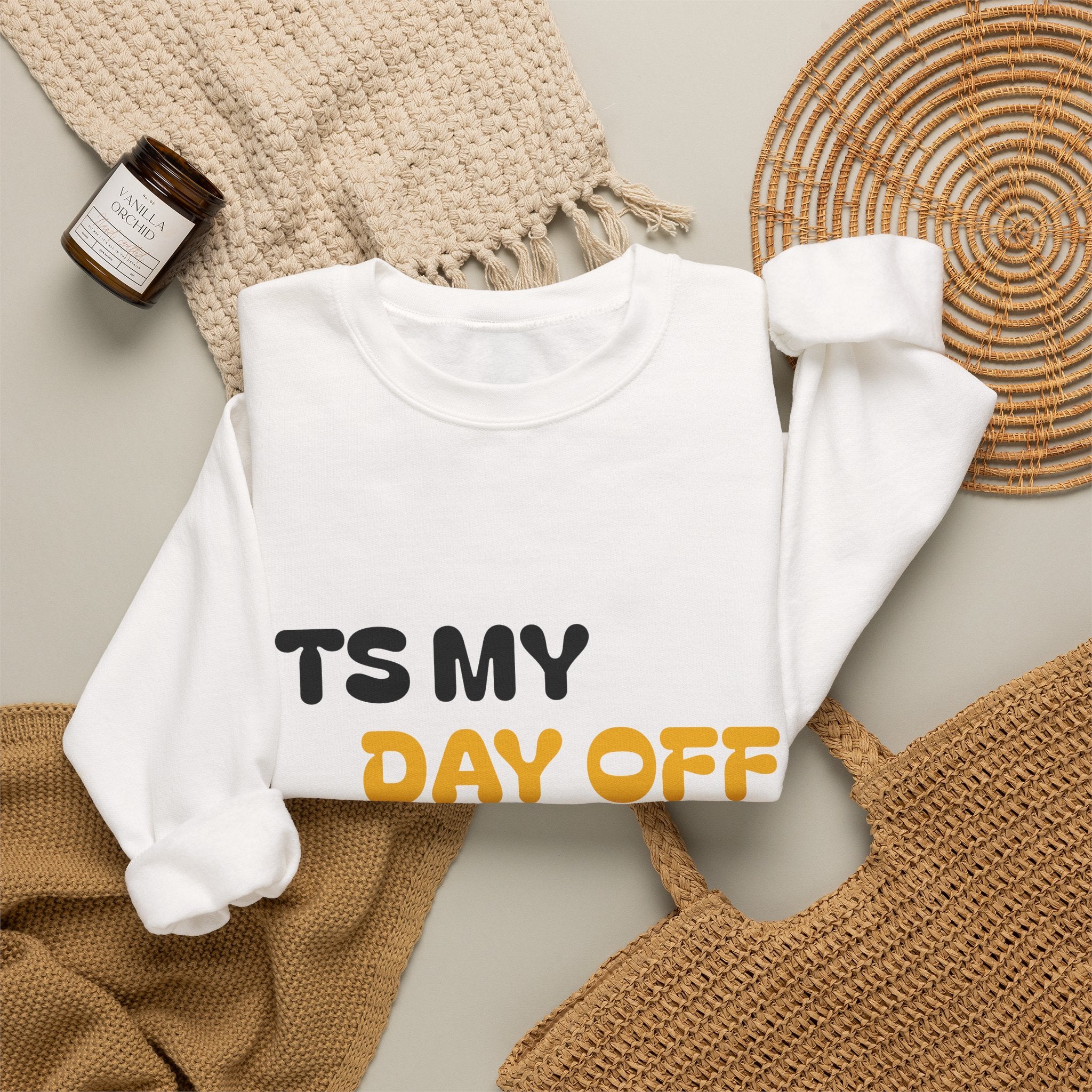 Day Off Unisex Heavy Blend™ Crewneck Sweatshirt