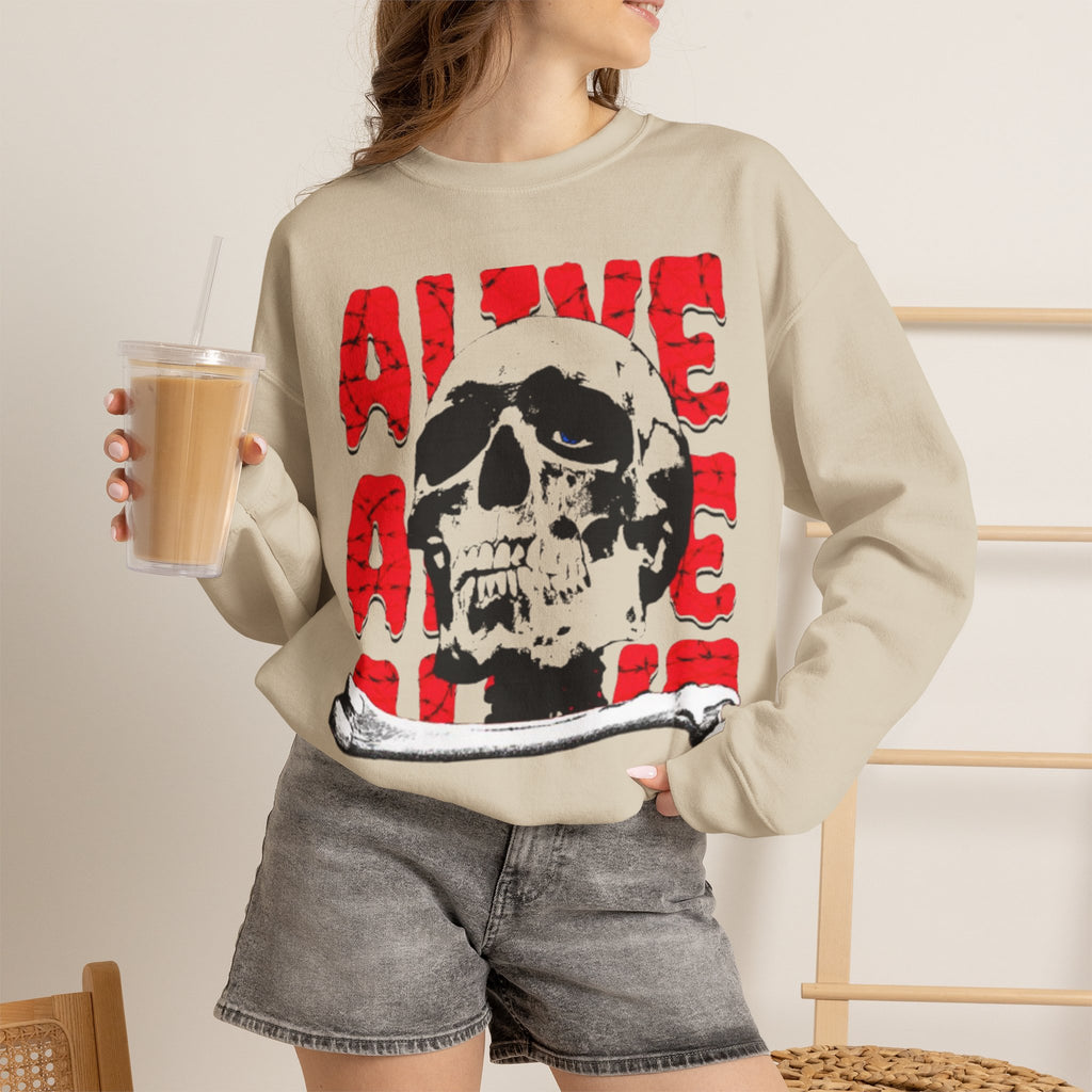 Feel Alive Unisex Heavy Blend™ Crewneck Sweatshirt