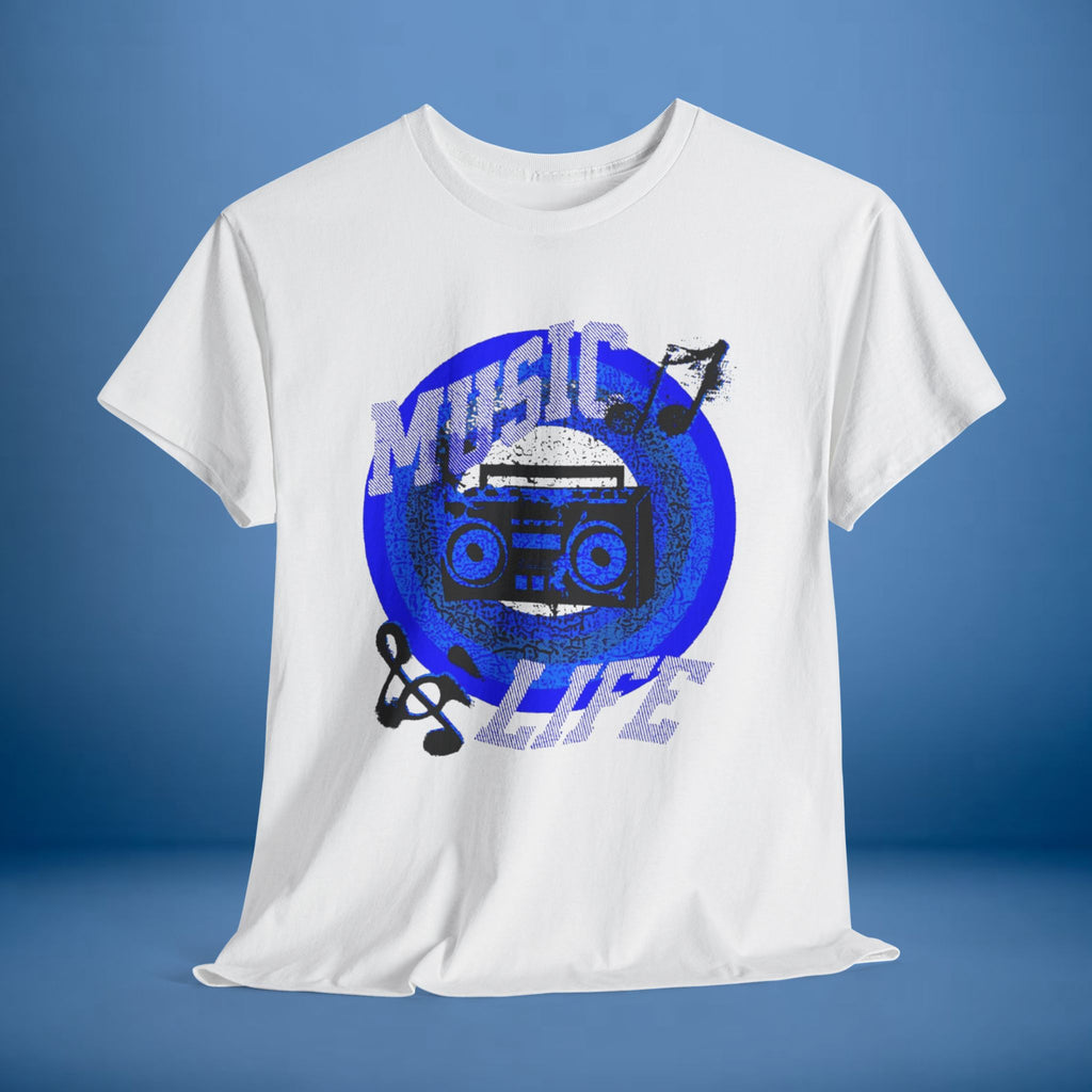 Music Life Unisex Heavy Cotton Tee
