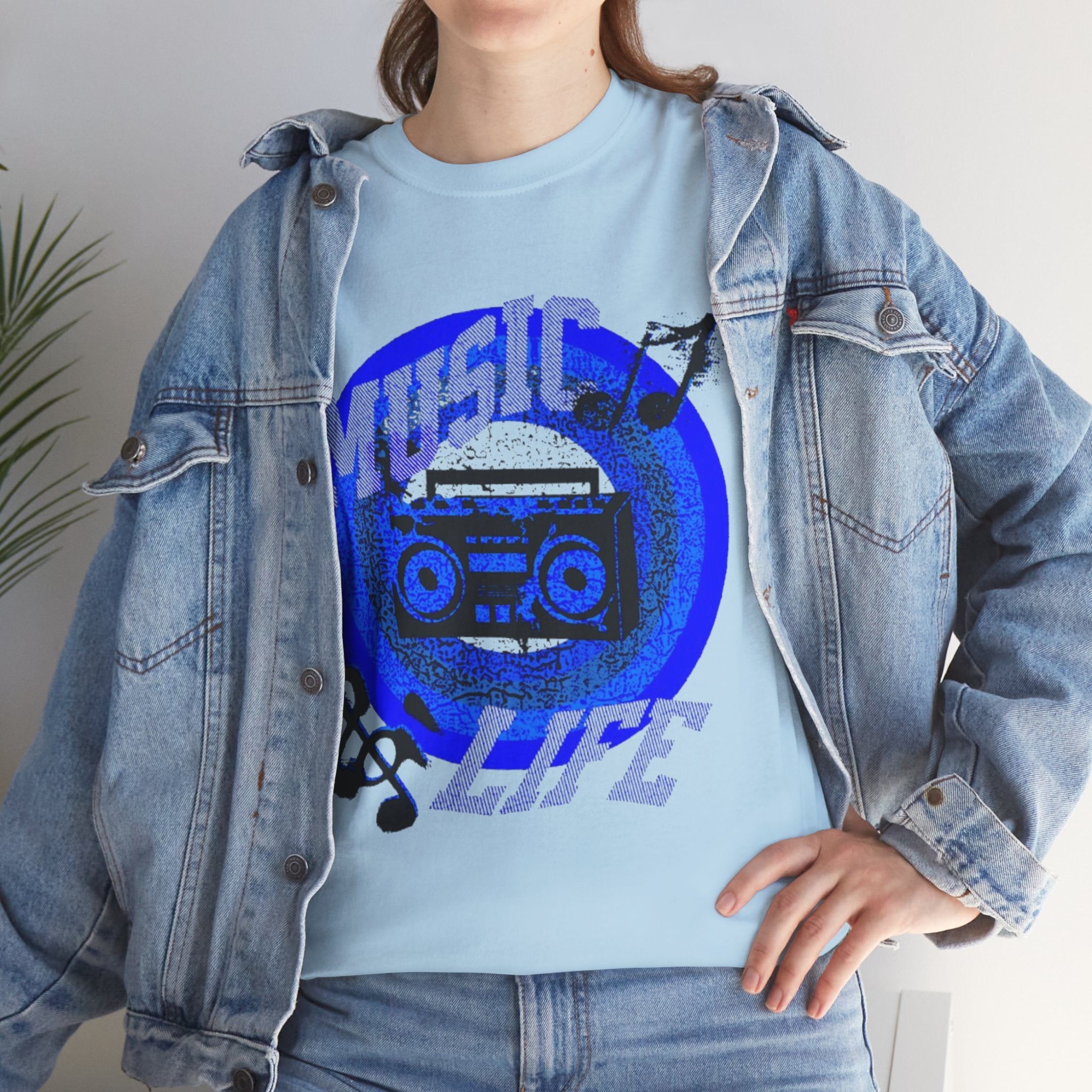 Music Life Unisex Heavy Cotton Tee