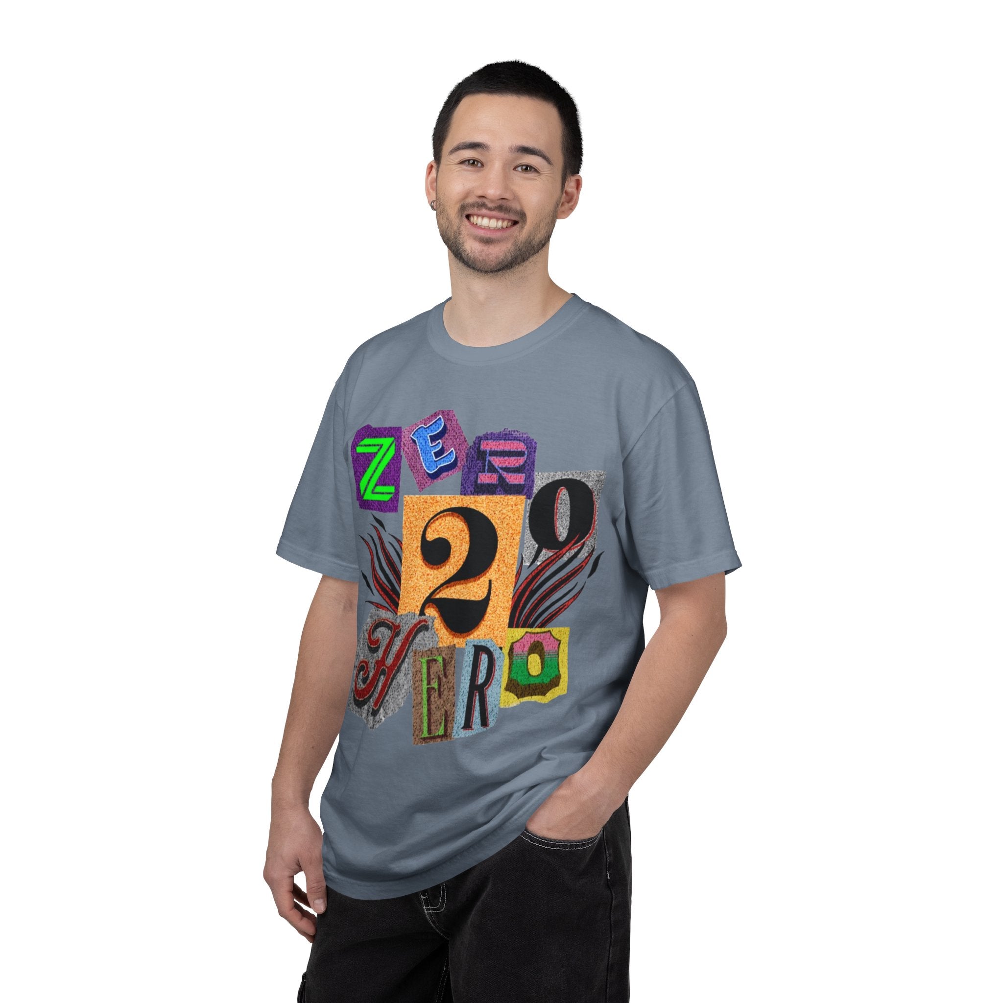 Zero To Hero Unisex Garment-Dyed T-shirt