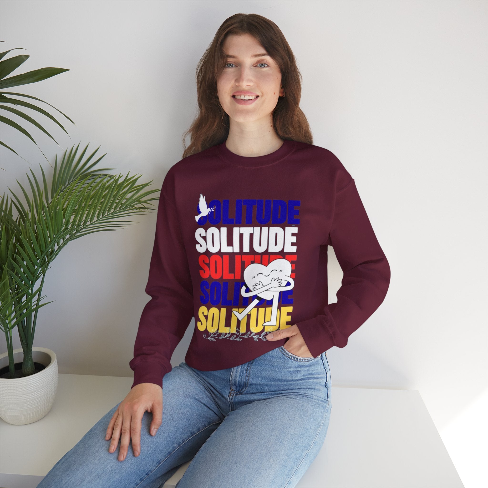 Solitude Unisex Heavy Blend™ Crewneck Sweatshirt