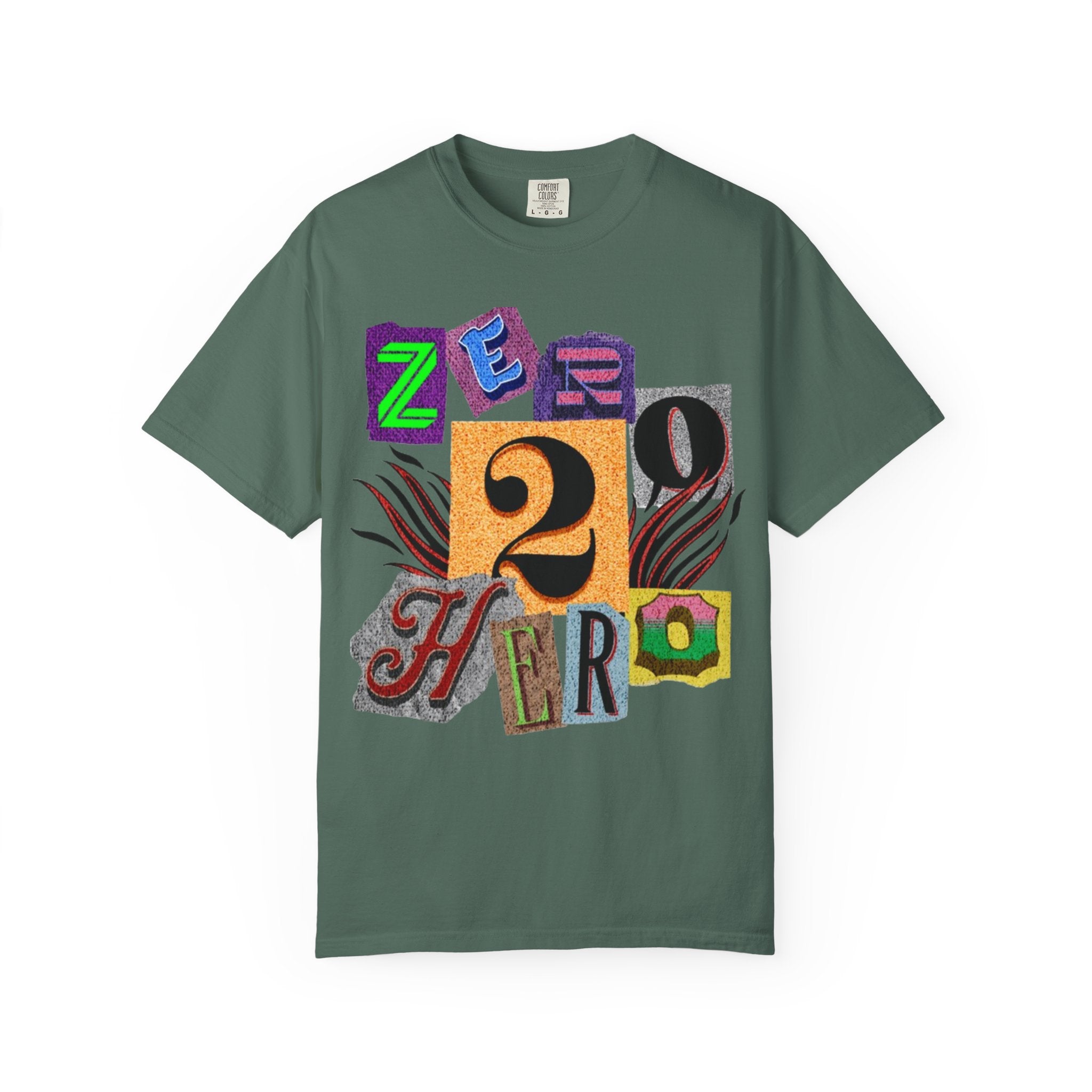 Zero To Hero Unisex Garment-Dyed T-shirt