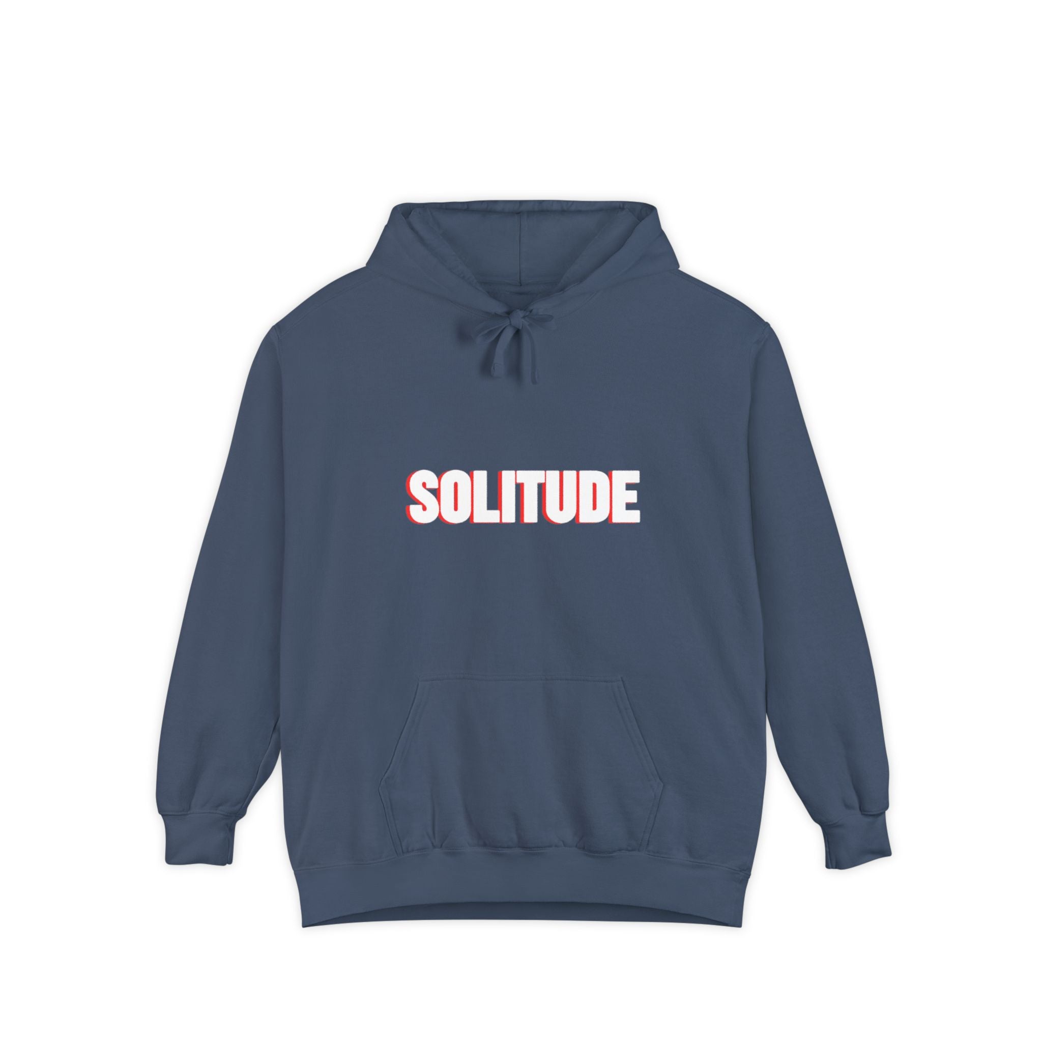 سويتشيرت بغطاء رأس مصبوغ للجنسين من Solitude