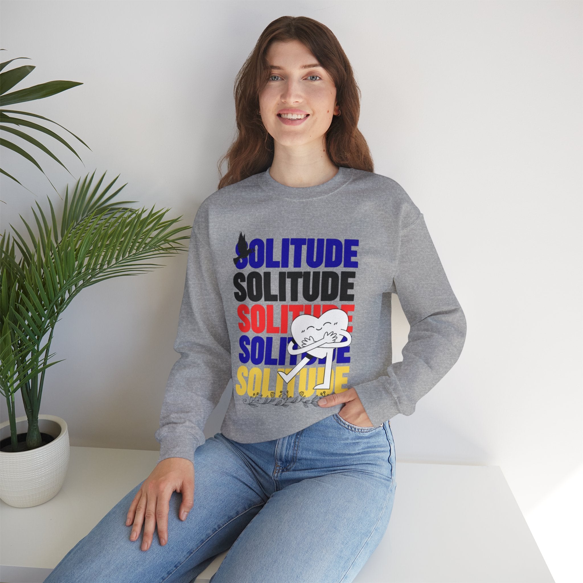 Solitude Unisex Heavy Blend™ Crewneck Sweatshirt