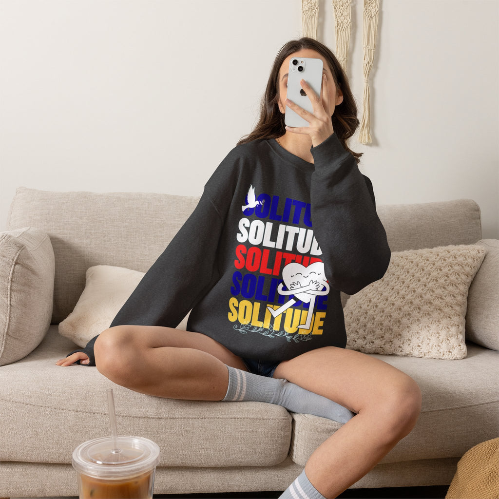 Solitude Unisex Heavy Blend™ Crewneck Sweatshirt