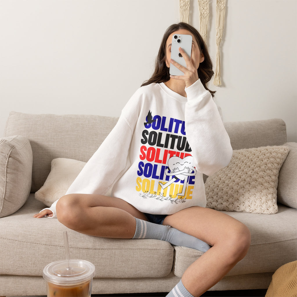 Solitude Unisex Heavy Blend™ Crewneck Sweatshirt