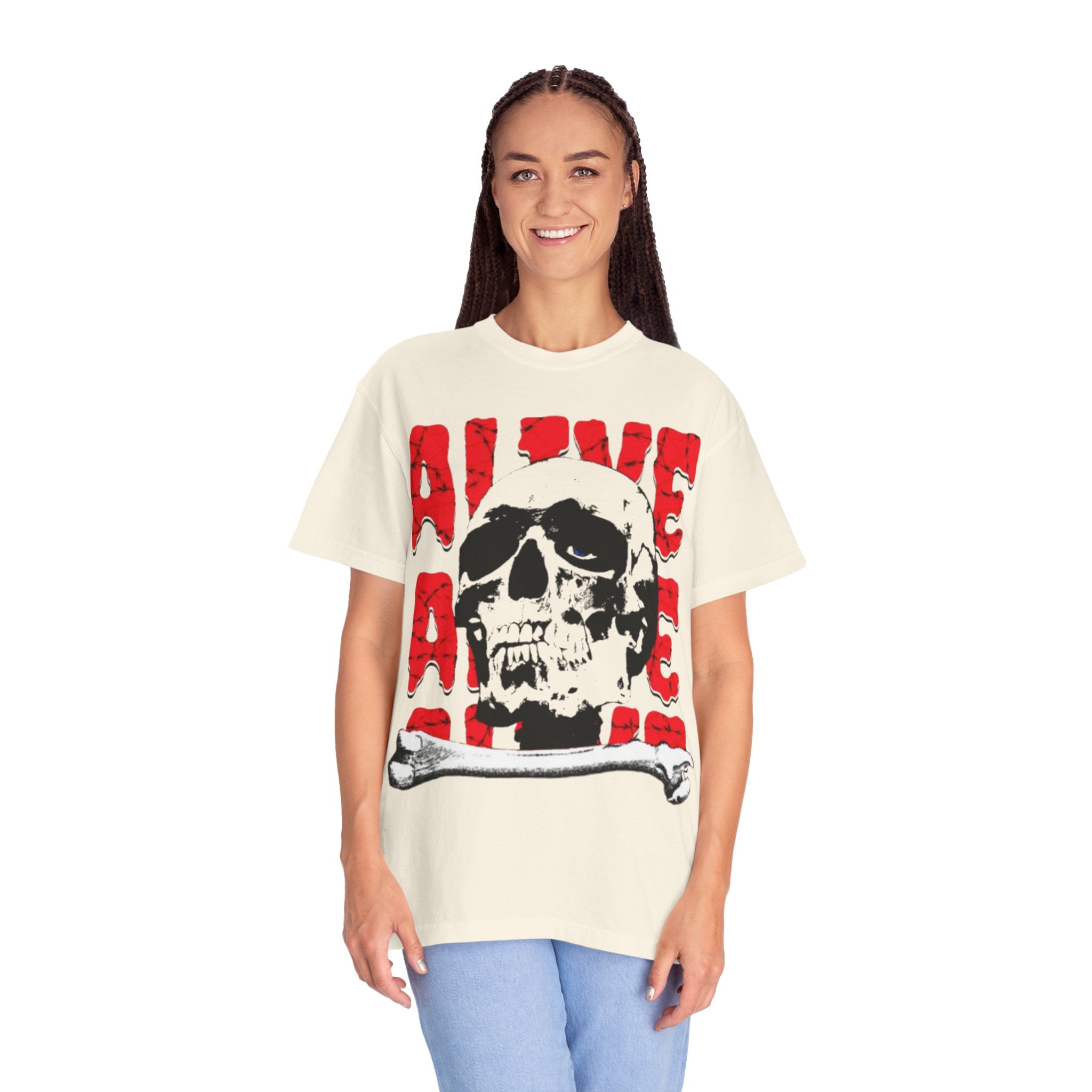 Feel Alive Unisex Garment-Dyed T-shirt