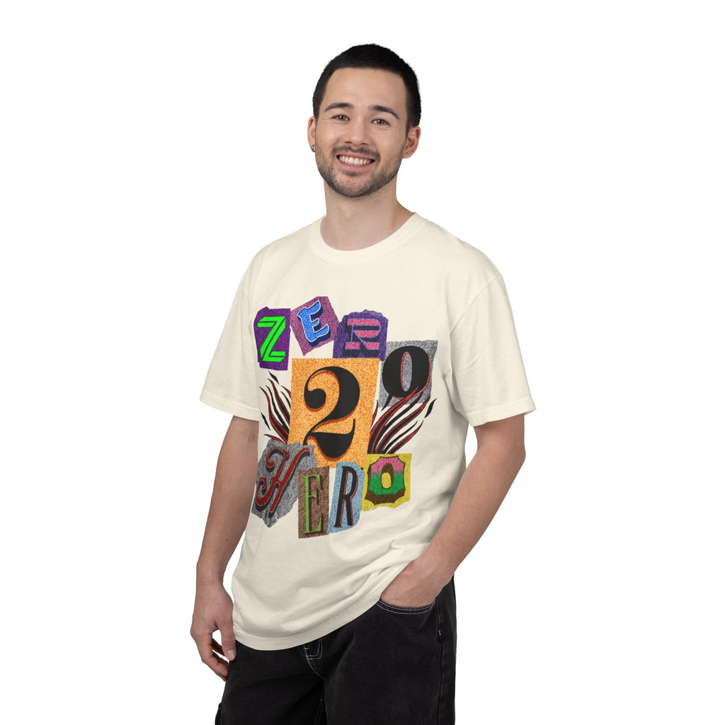 Zero To Hero Unisex Garment-Dyed T-shirt