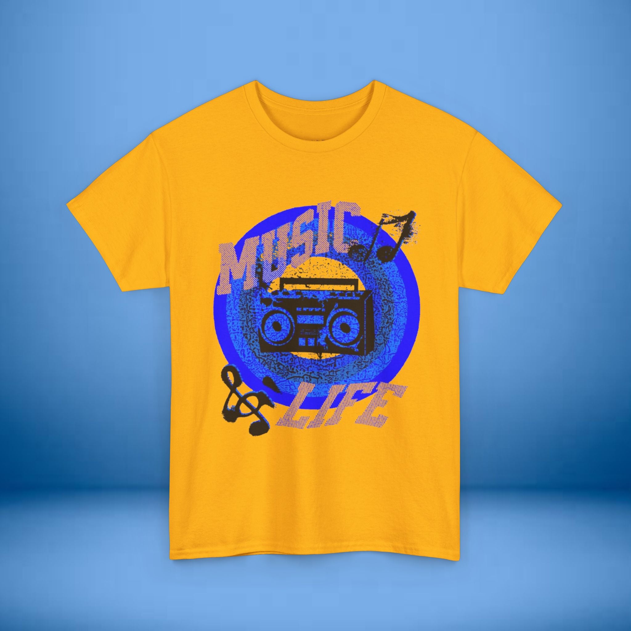 Music Life Unisex Heavy Cotton Tee