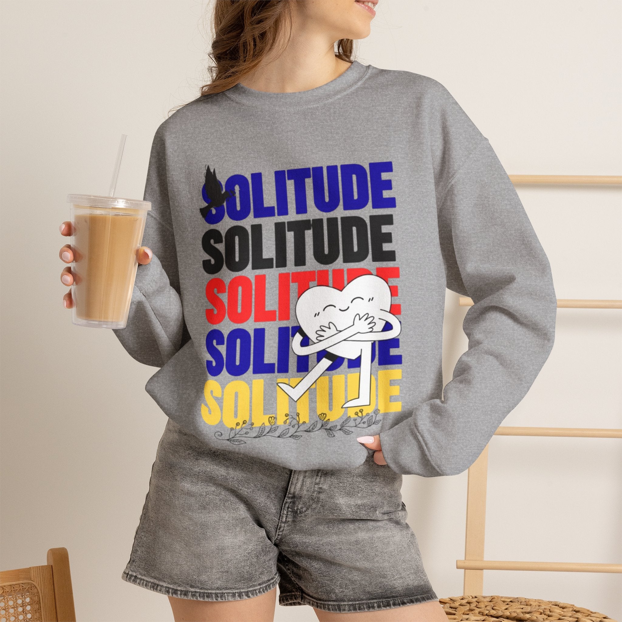 Solitude Unisex Heavy Blend™ Crewneck Sweatshirt