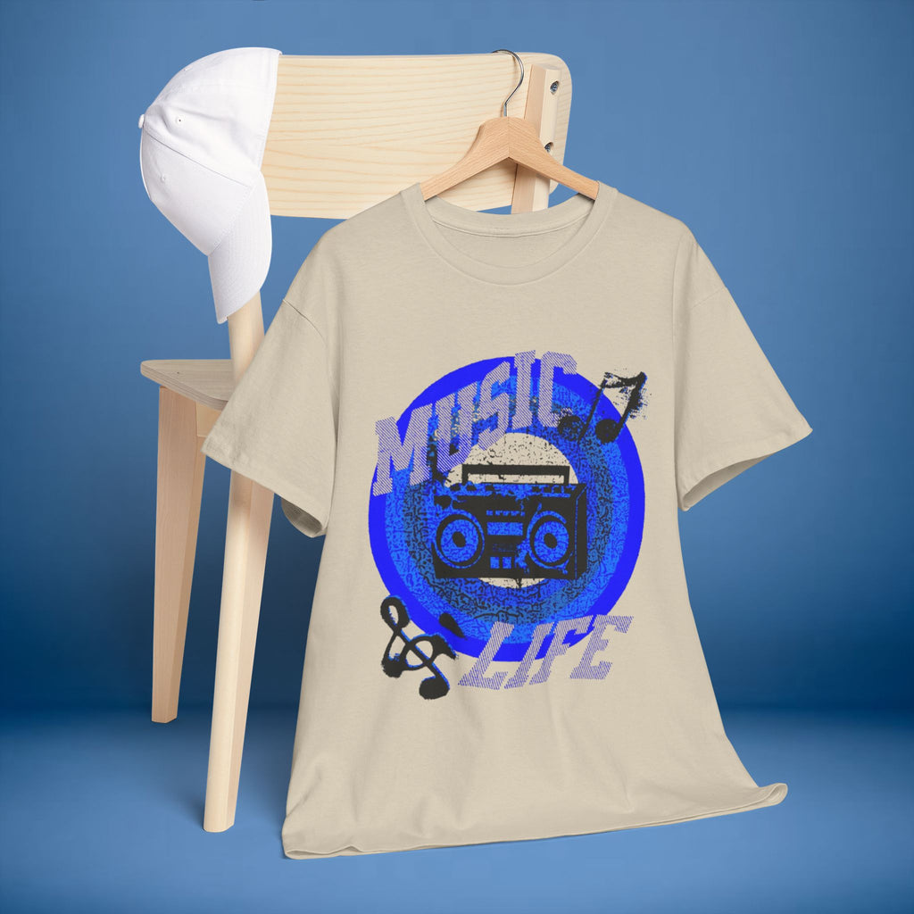 Music Life Unisex Heavy Cotton Tee