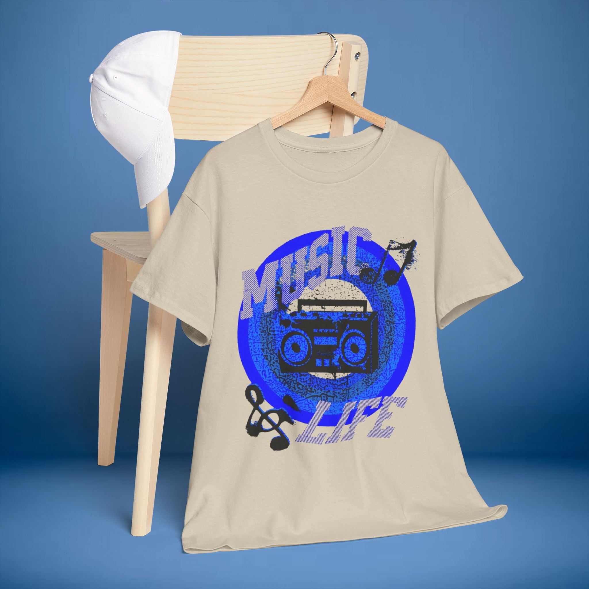 Music Life Unisex Heavy Cotton Tee