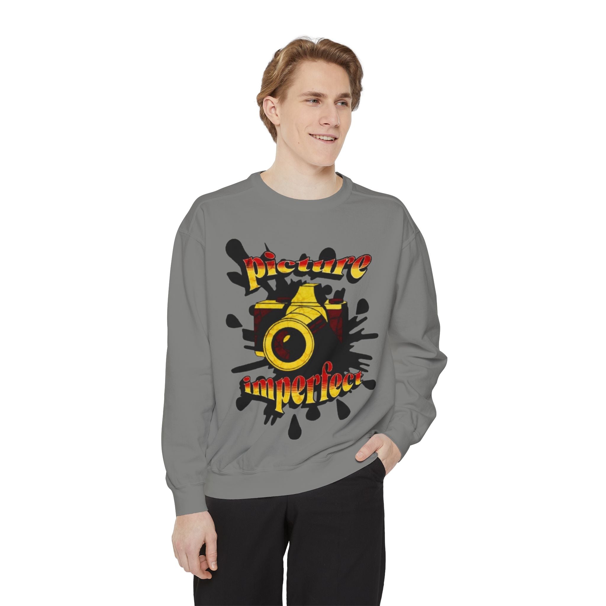 سويت شيرت Picture Imperfect Unisex مصبوغ بصبغة طبيعية