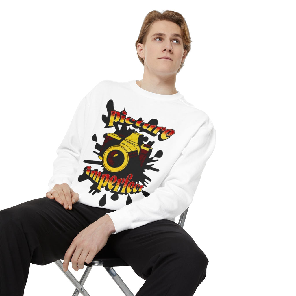 سويت شيرت Picture Imperfect Unisex مصبوغ بصبغة طبيعية