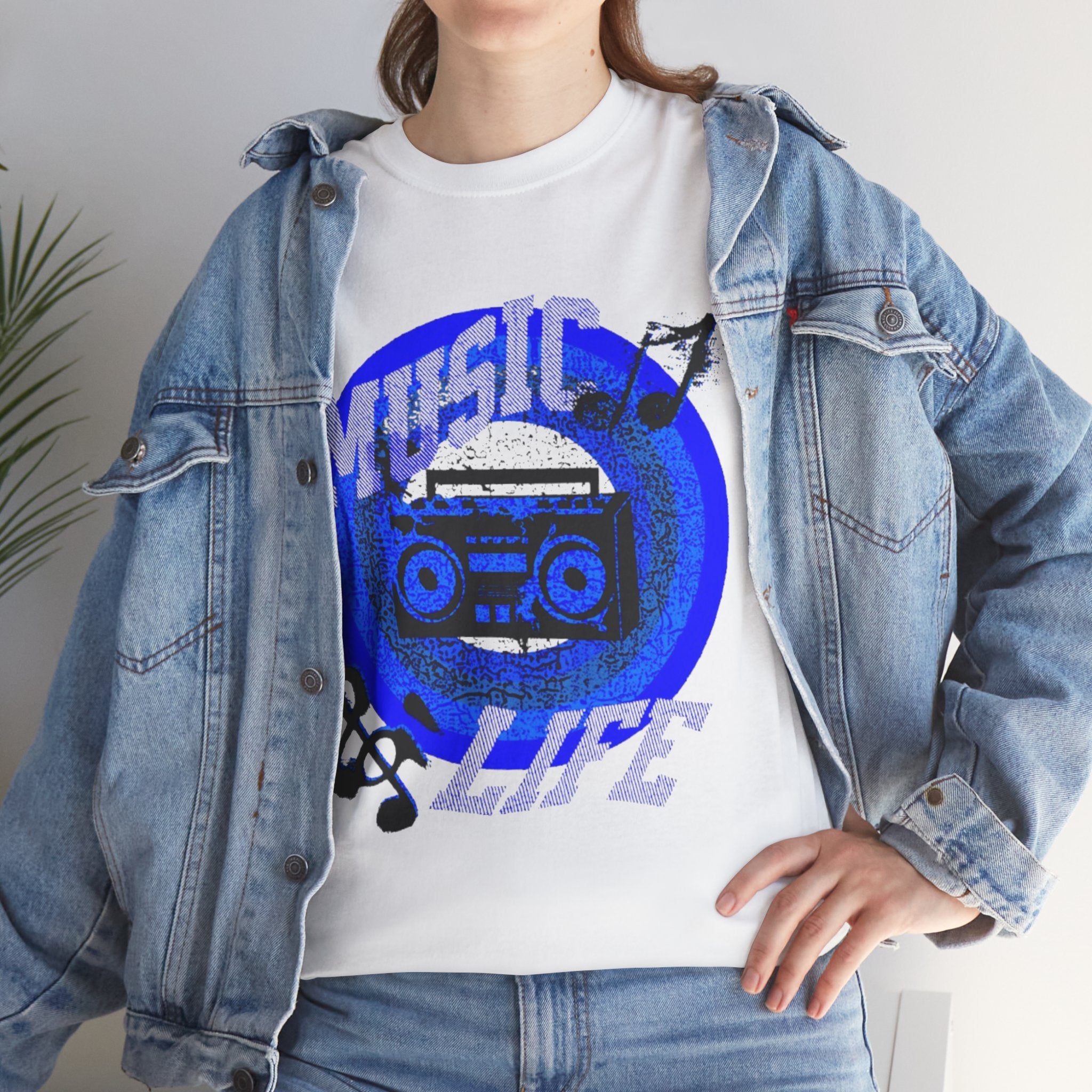 Music Life Unisex Heavy Cotton Tee