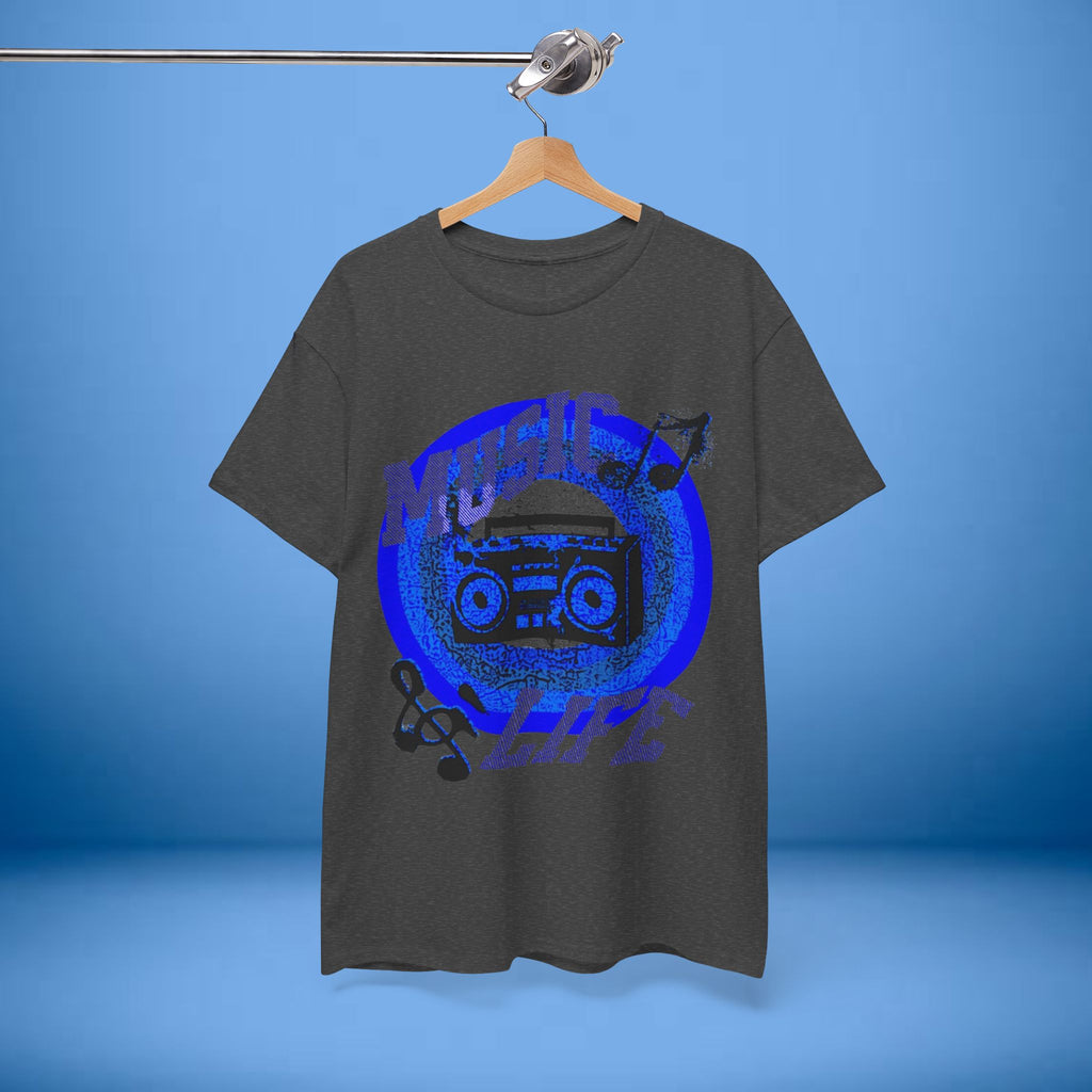 Music Life Unisex Heavy Cotton Tee