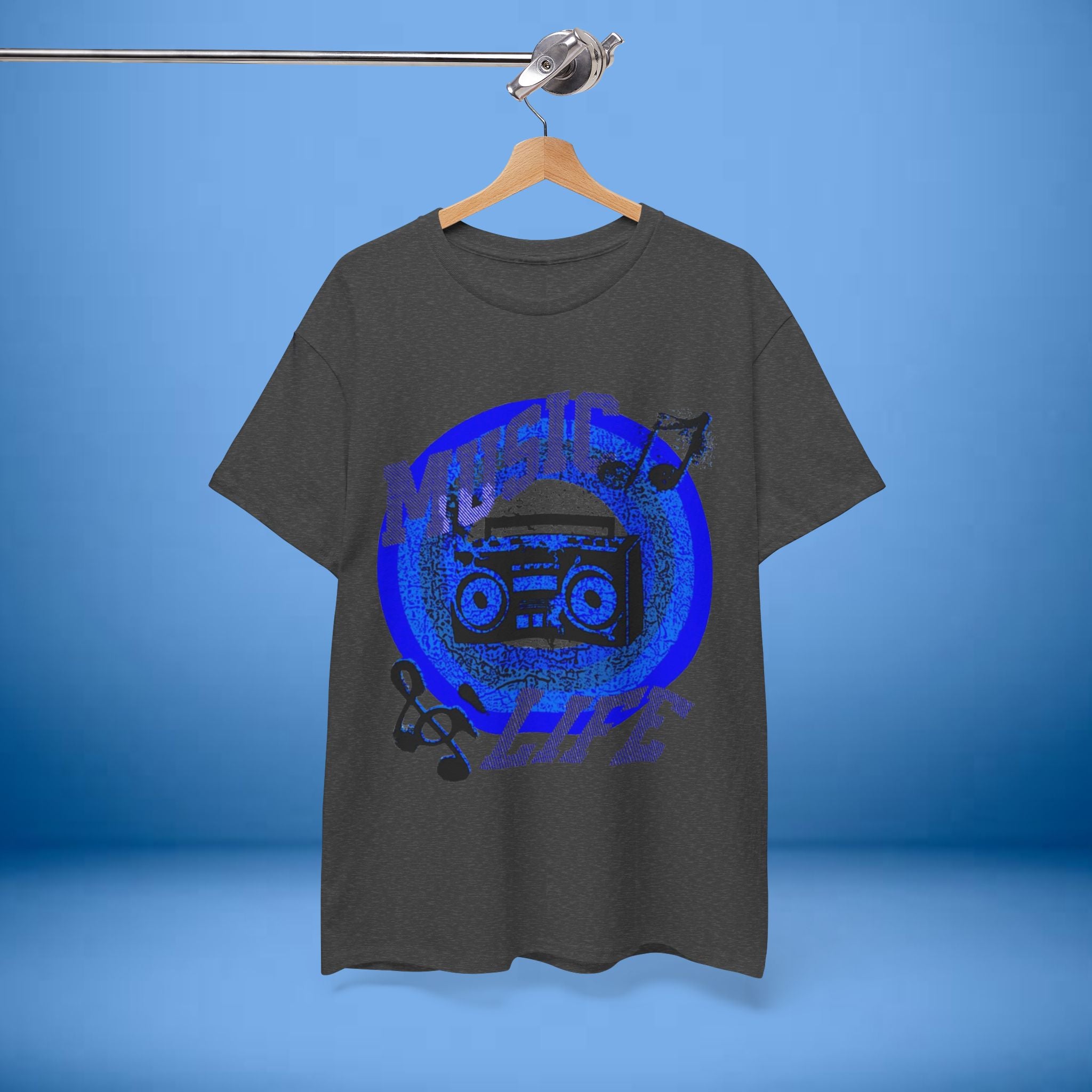 Music Life Unisex Heavy Cotton Tee