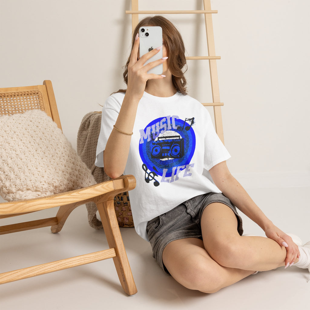 Music Life Unisex Heavy Cotton Tee