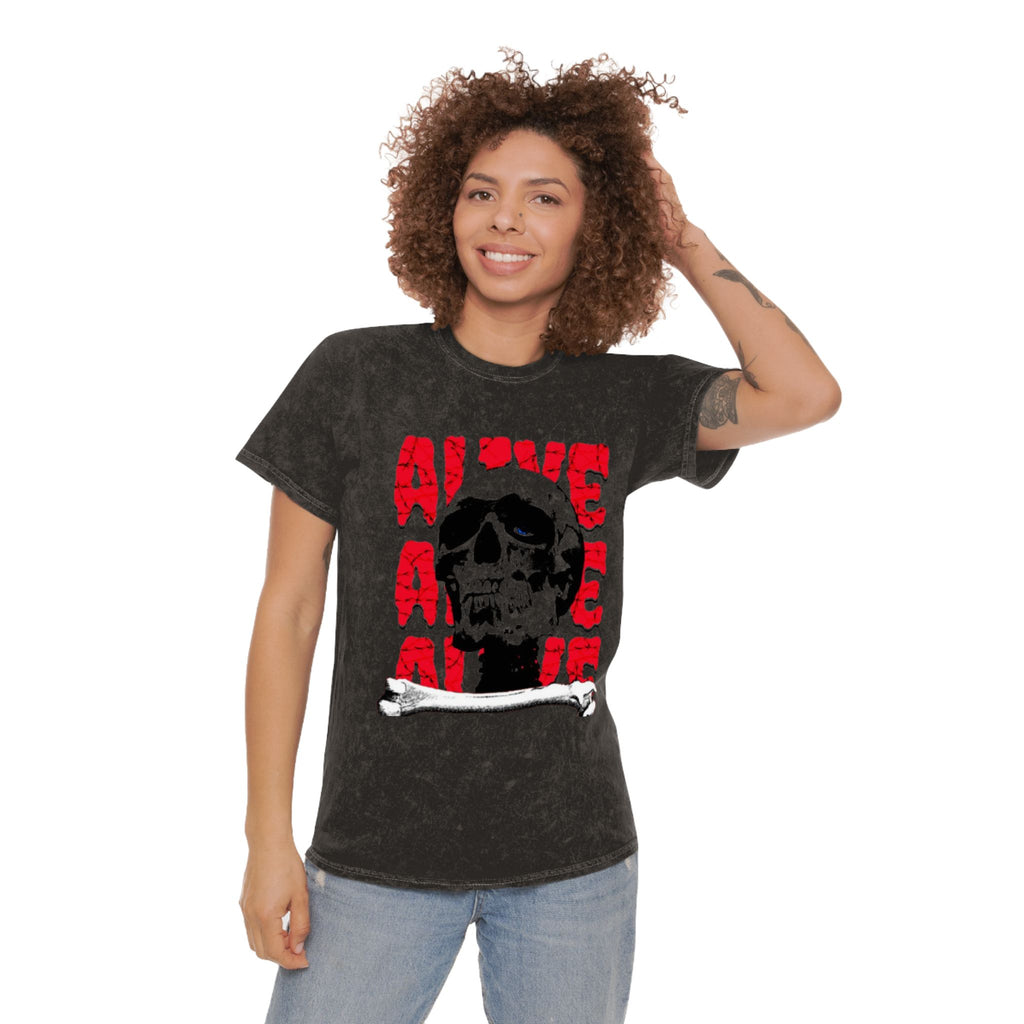 Feel Alive Unisex Mineral Wash T-Shirt