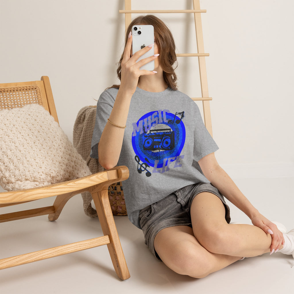 Music Life Unisex Heavy Cotton Tee