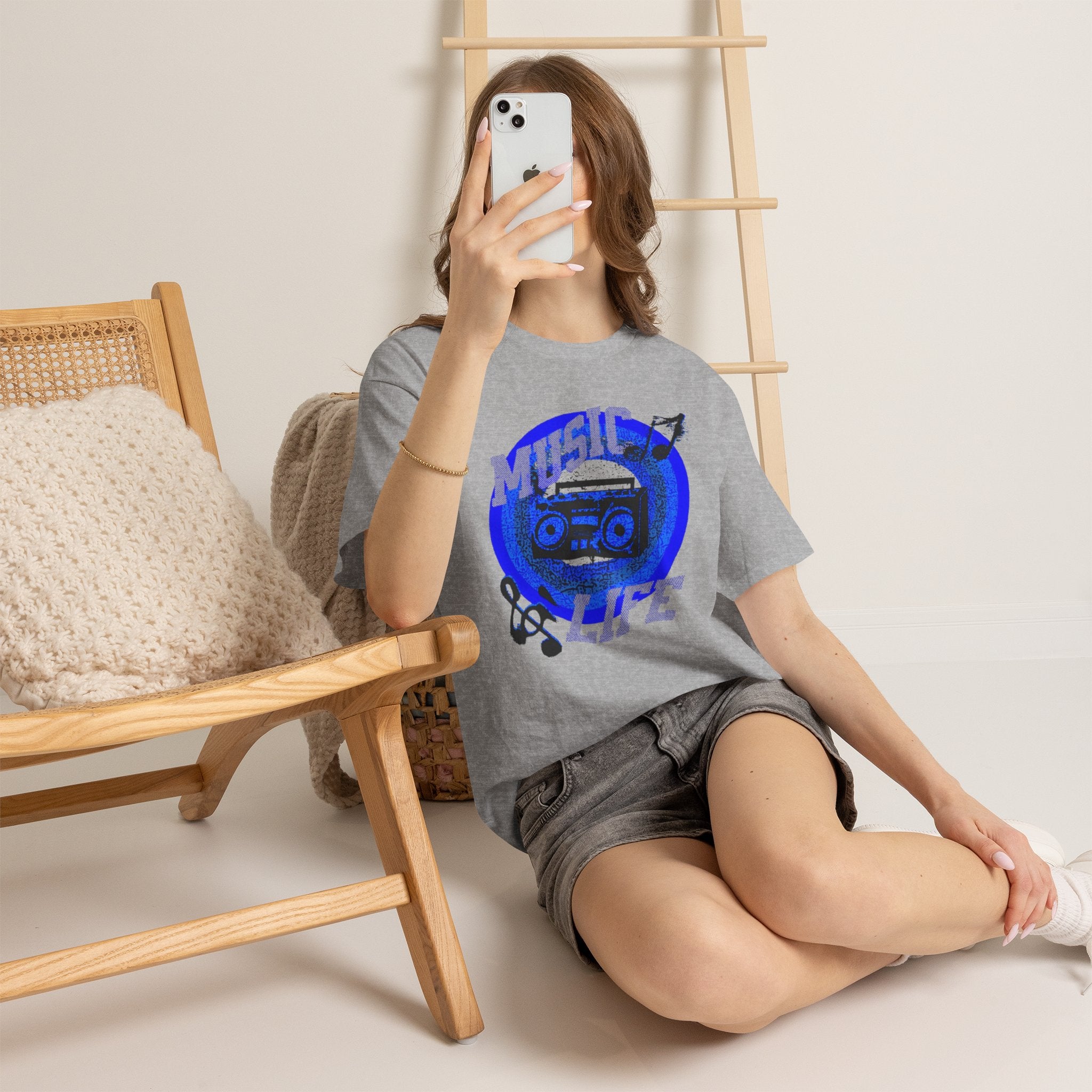 Music Life Unisex Heavy Cotton Tee