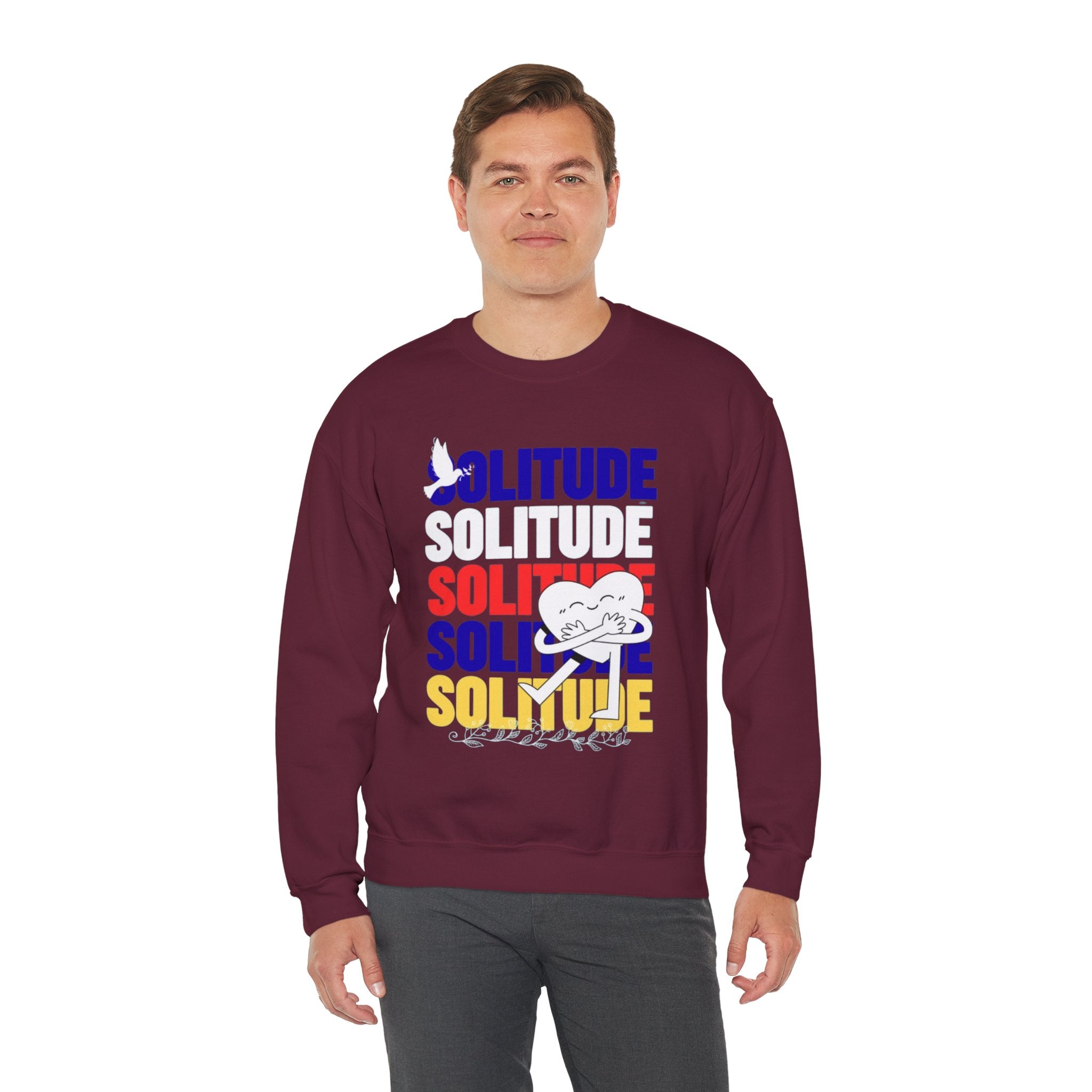 Solitude Unisex Heavy Blend™ Crewneck Sweatshirt