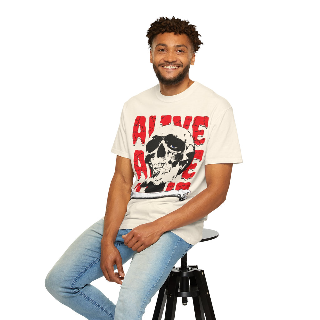 Feel Alive Unisex Garment-Dyed T-shirt
