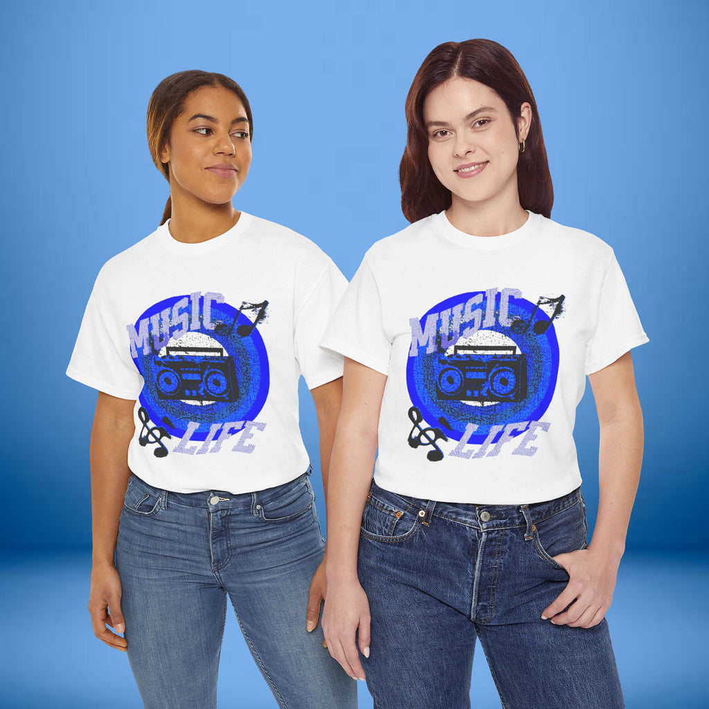 Music Life Unisex Heavy Cotton Tee