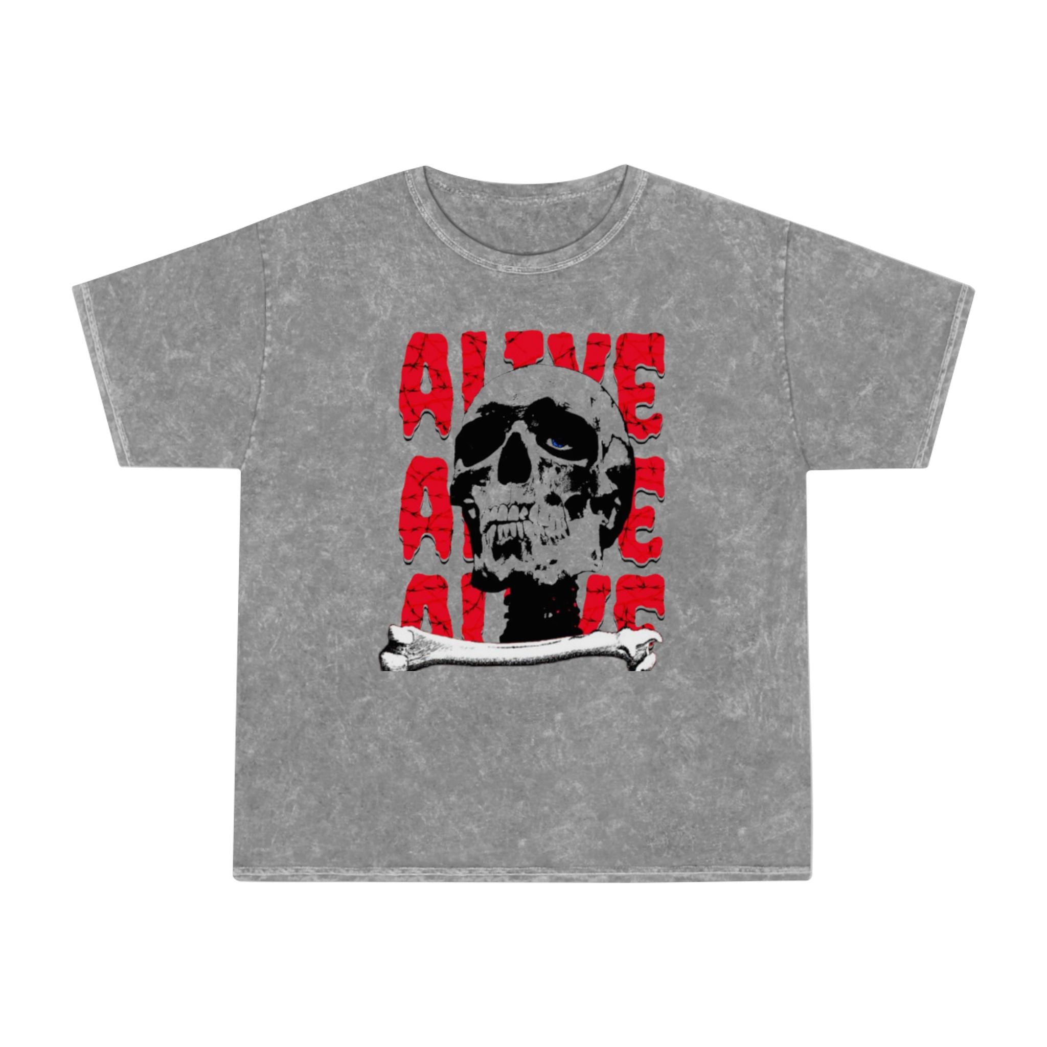 Feel Alive Unisex Mineral Wash T-Shirt