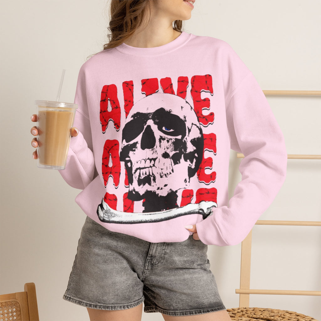 Feel Alive Unisex Heavy Blend™ Crewneck Sweatshirt