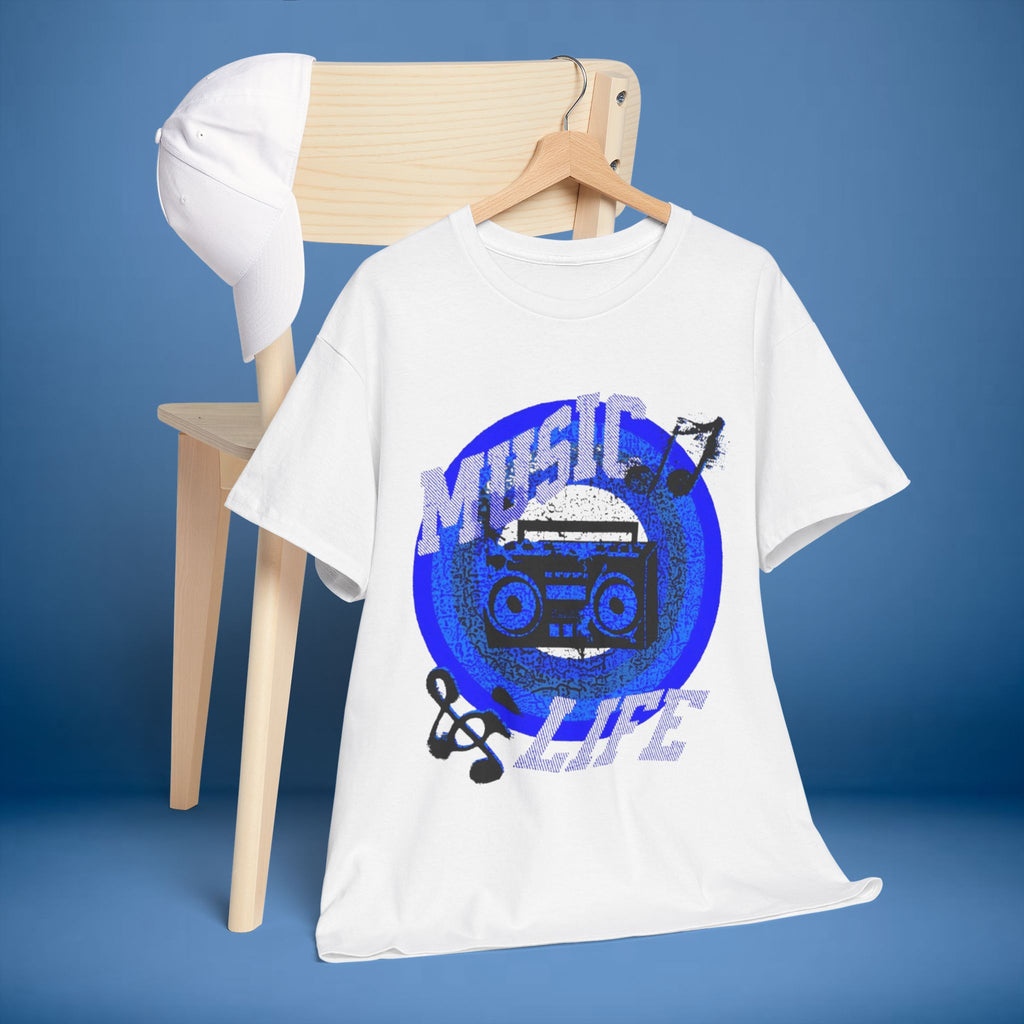 Music Life Unisex Heavy Cotton Tee