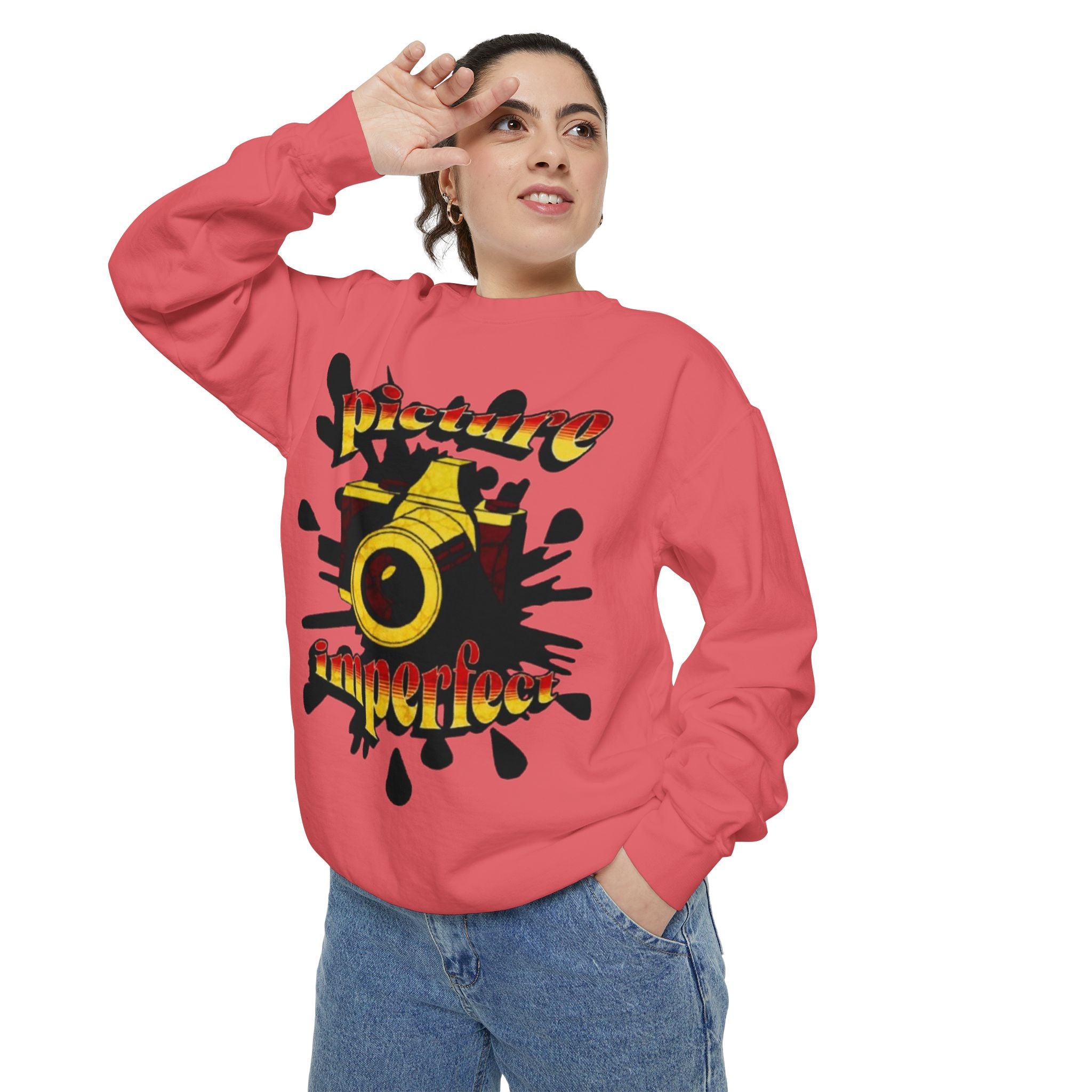 سويت شيرت Picture Imperfect Unisex مصبوغ بصبغة طبيعية
