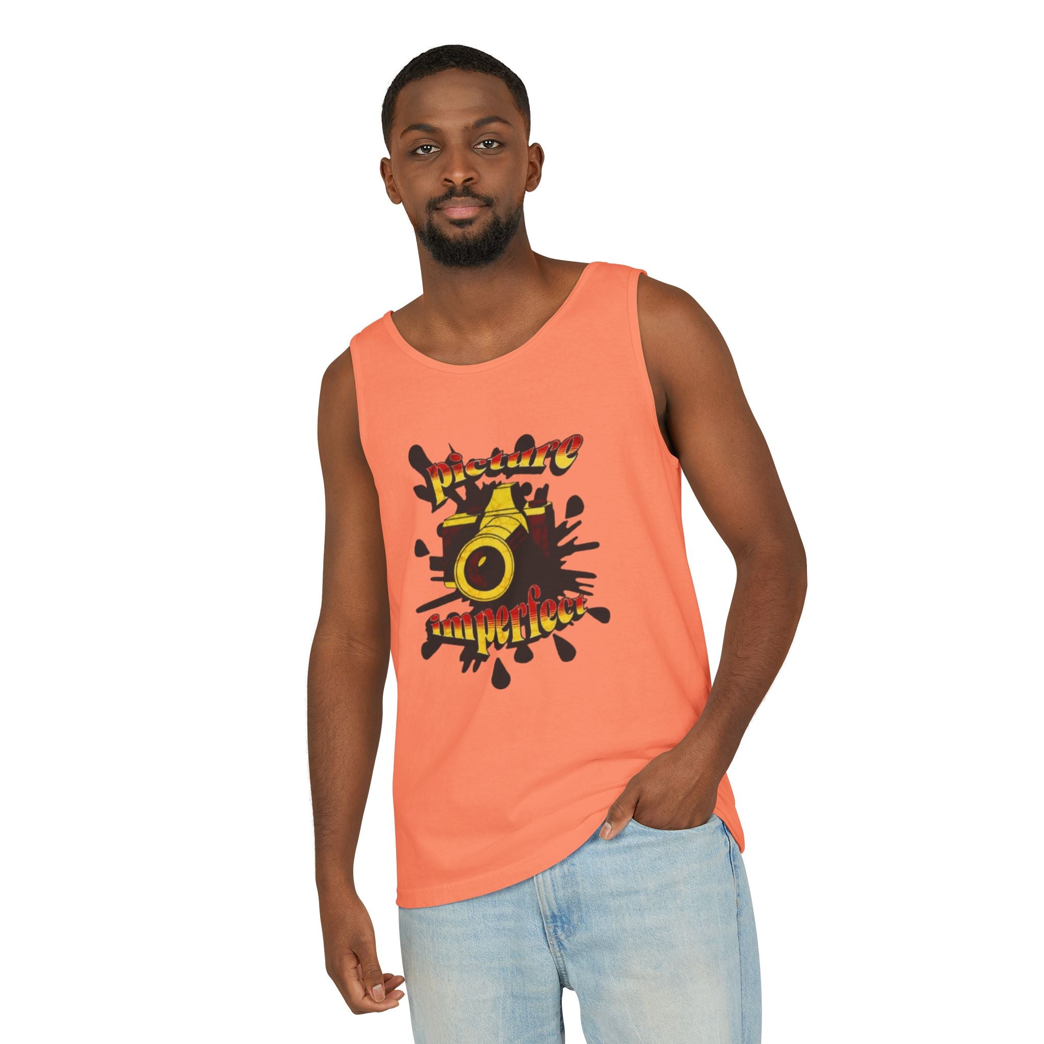 Picture Imperfect Unisex Garment-Dyed Tank Top