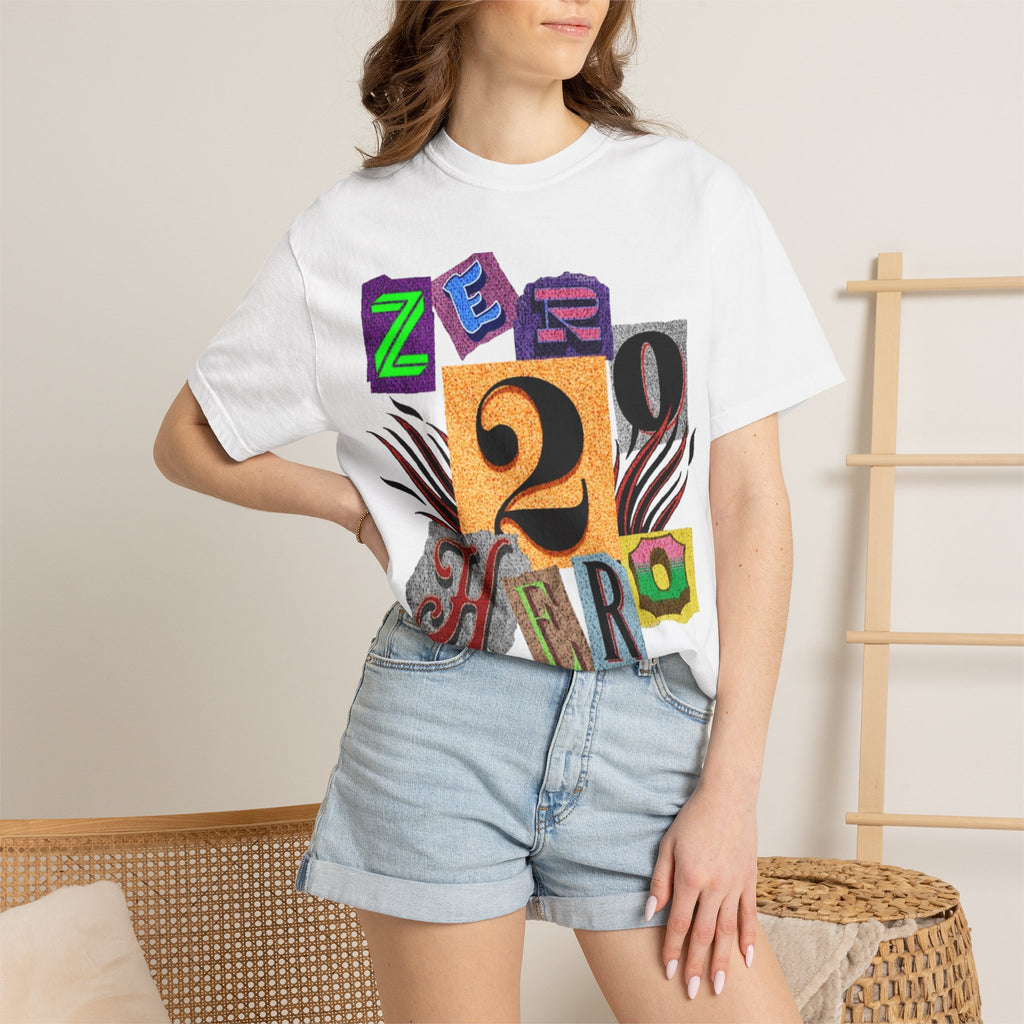 Zero To Hero Unisex Garment-Dyed T-shirt