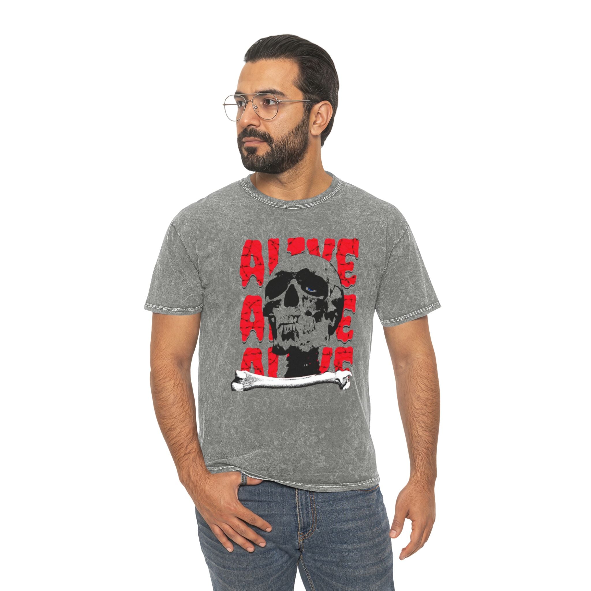 Feel Alive Unisex Mineral Wash T-Shirt