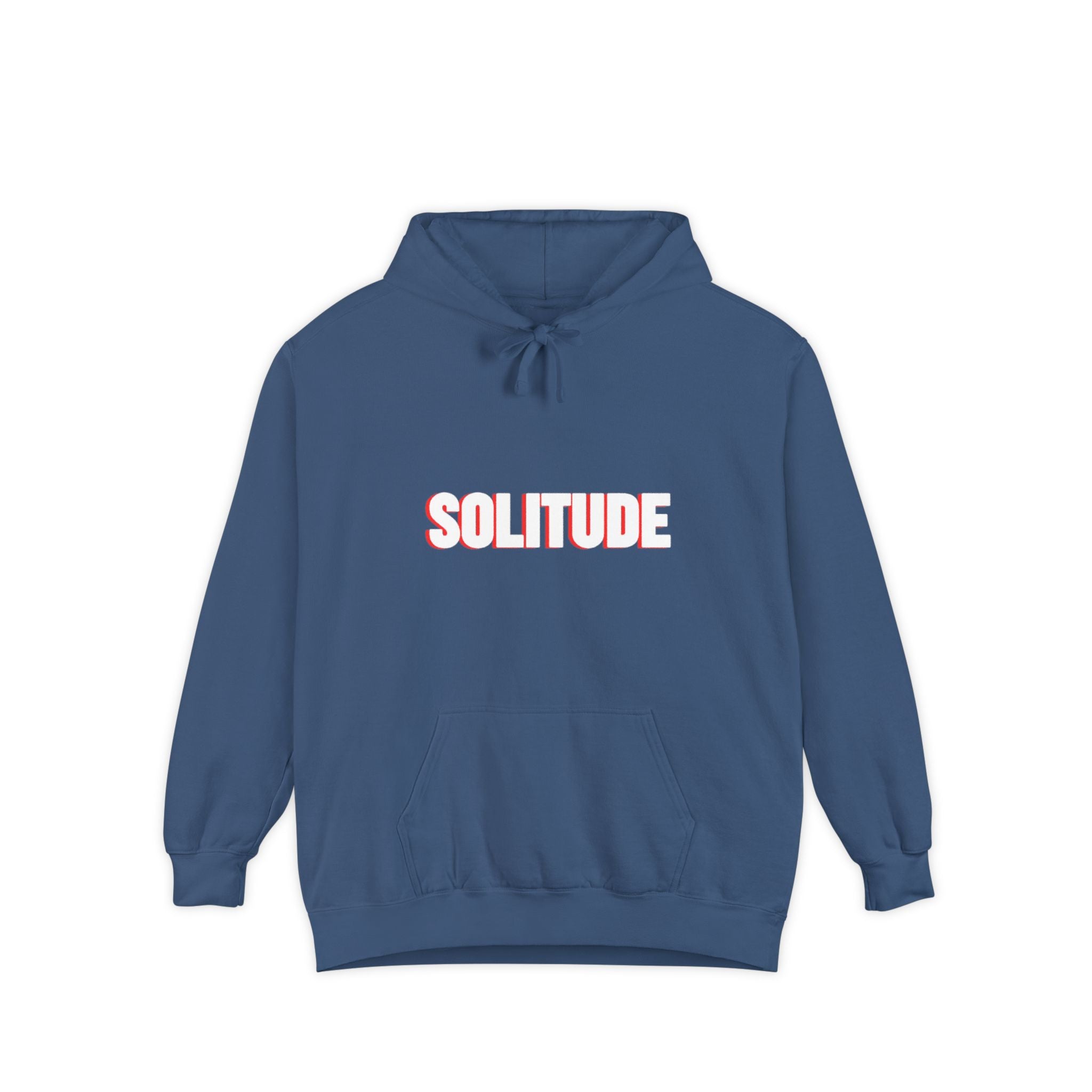 سويتشيرت بغطاء رأس مصبوغ للجنسين من Solitude